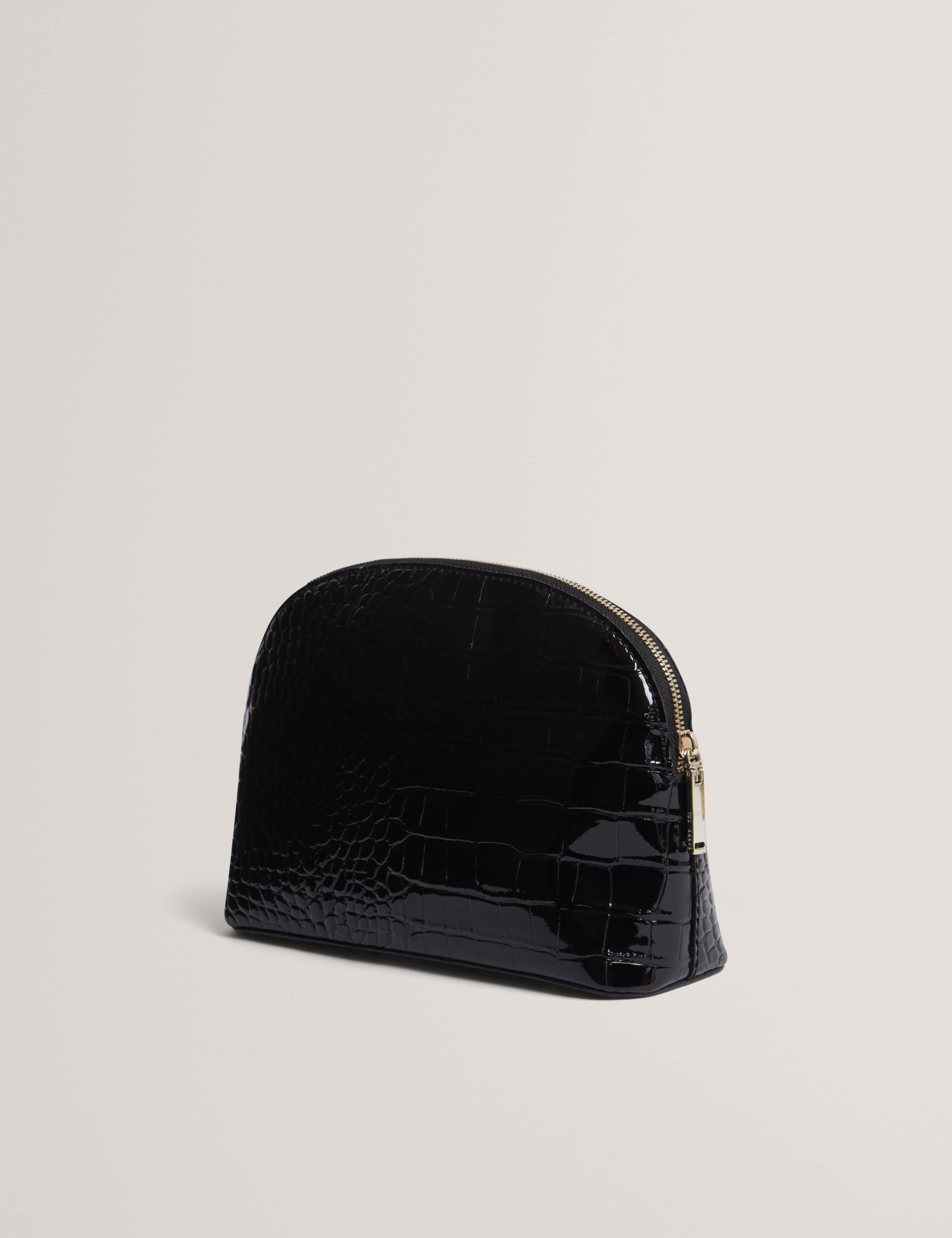 Croc Effect Wash Bag