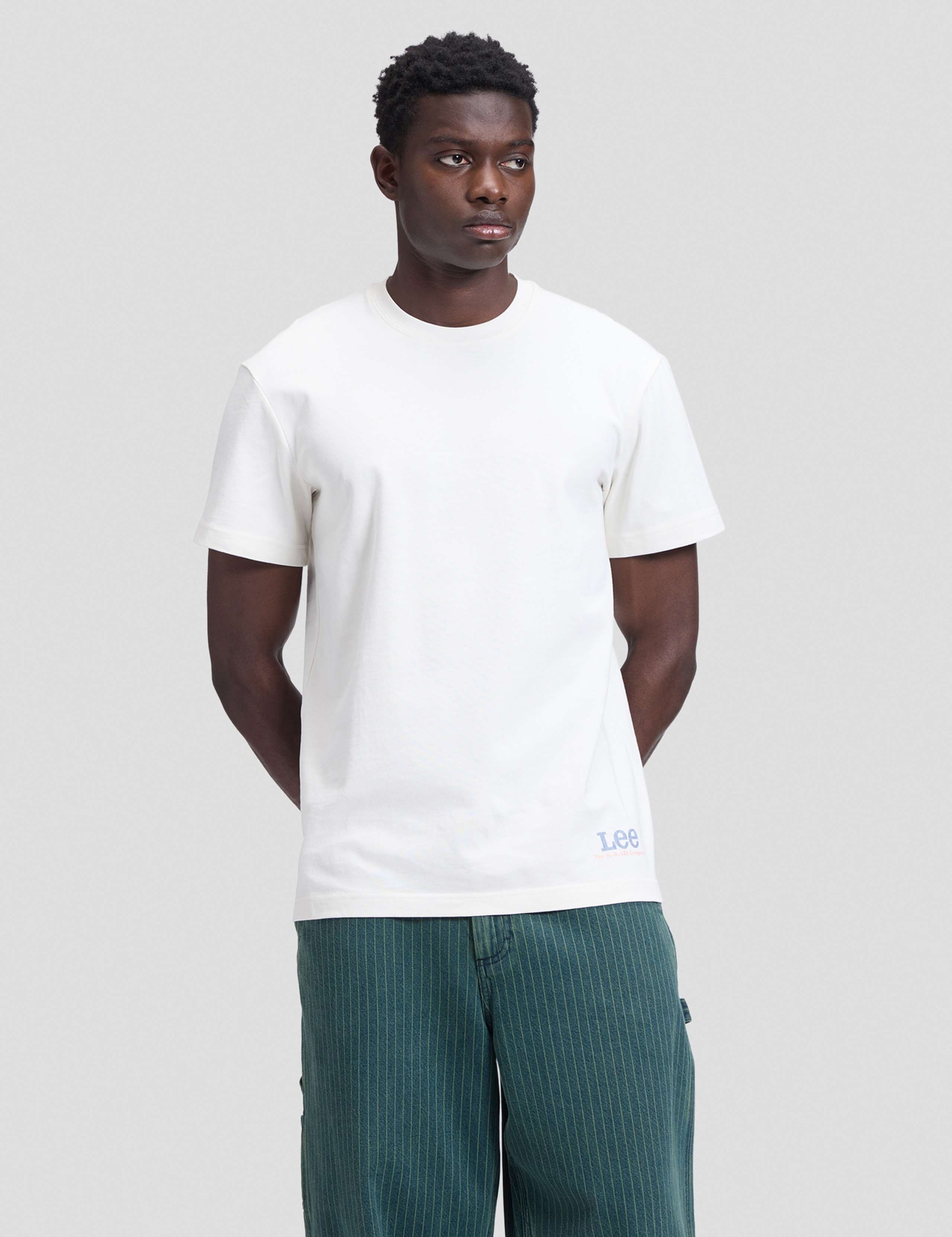 Pure Cotton Building Print T-Shirt