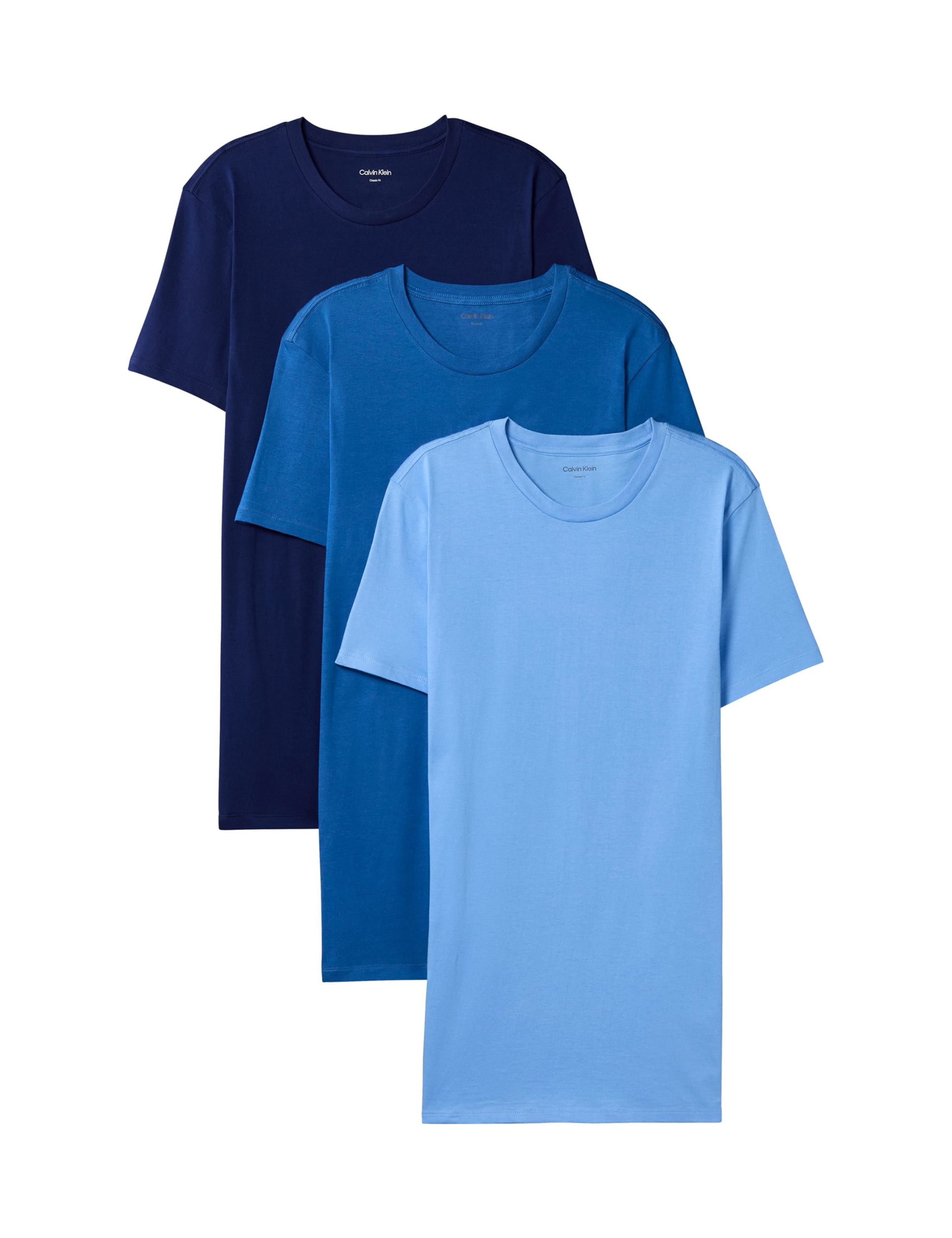 3 Pack Pure Cotton Crew Neck T-Shirt