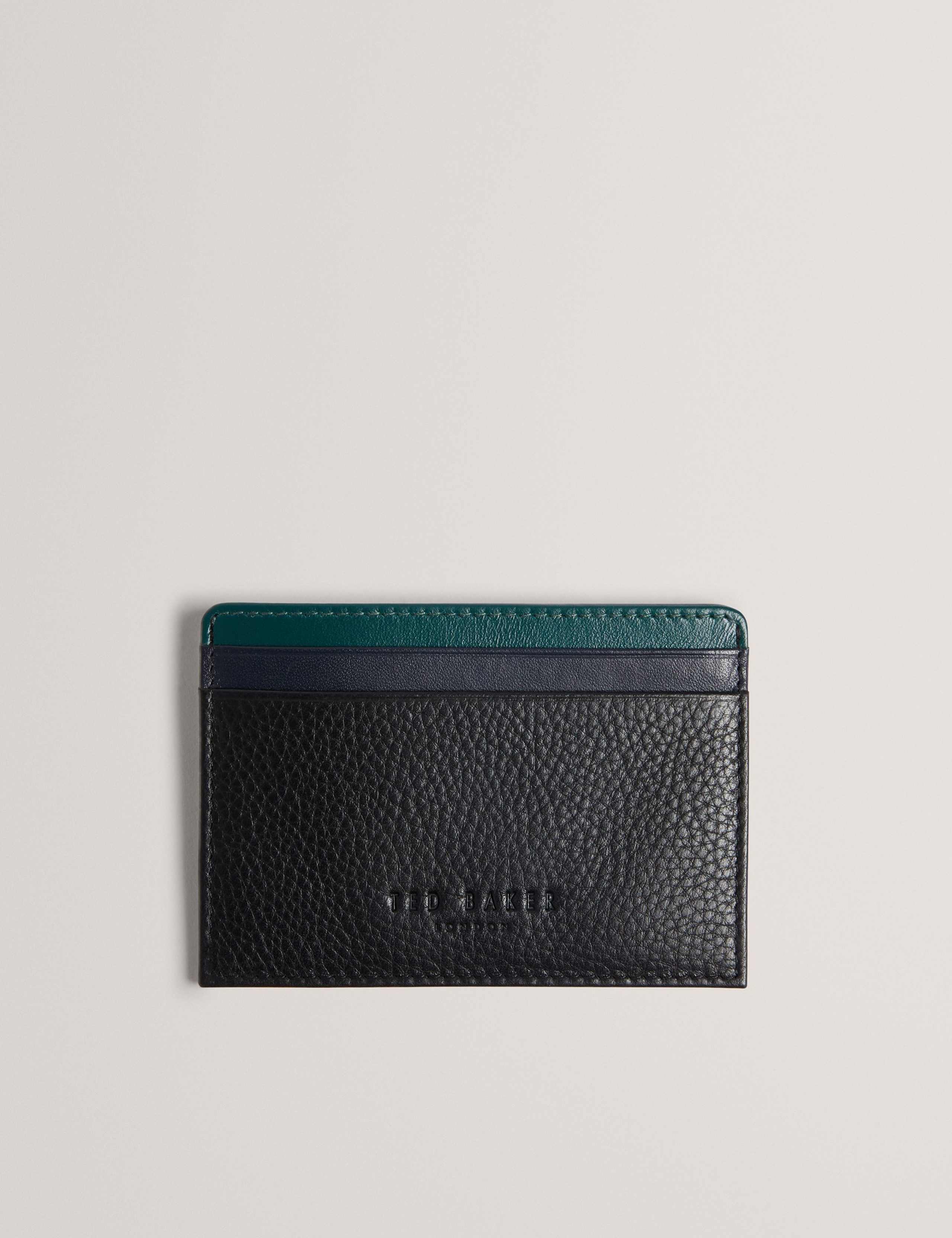 Leather Pebble Grain Cardholder