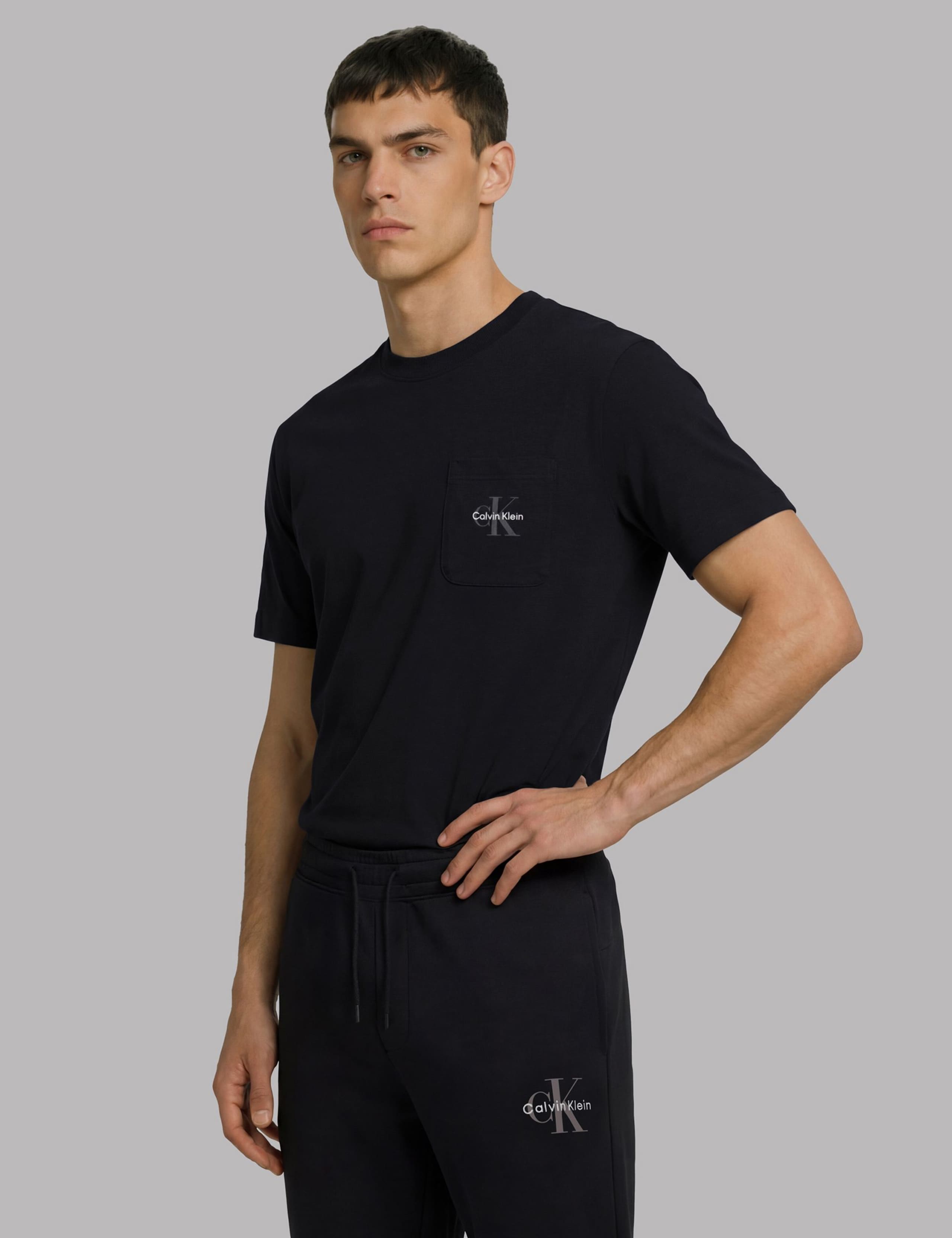 Cotton Stretch Logo Pyjama Set