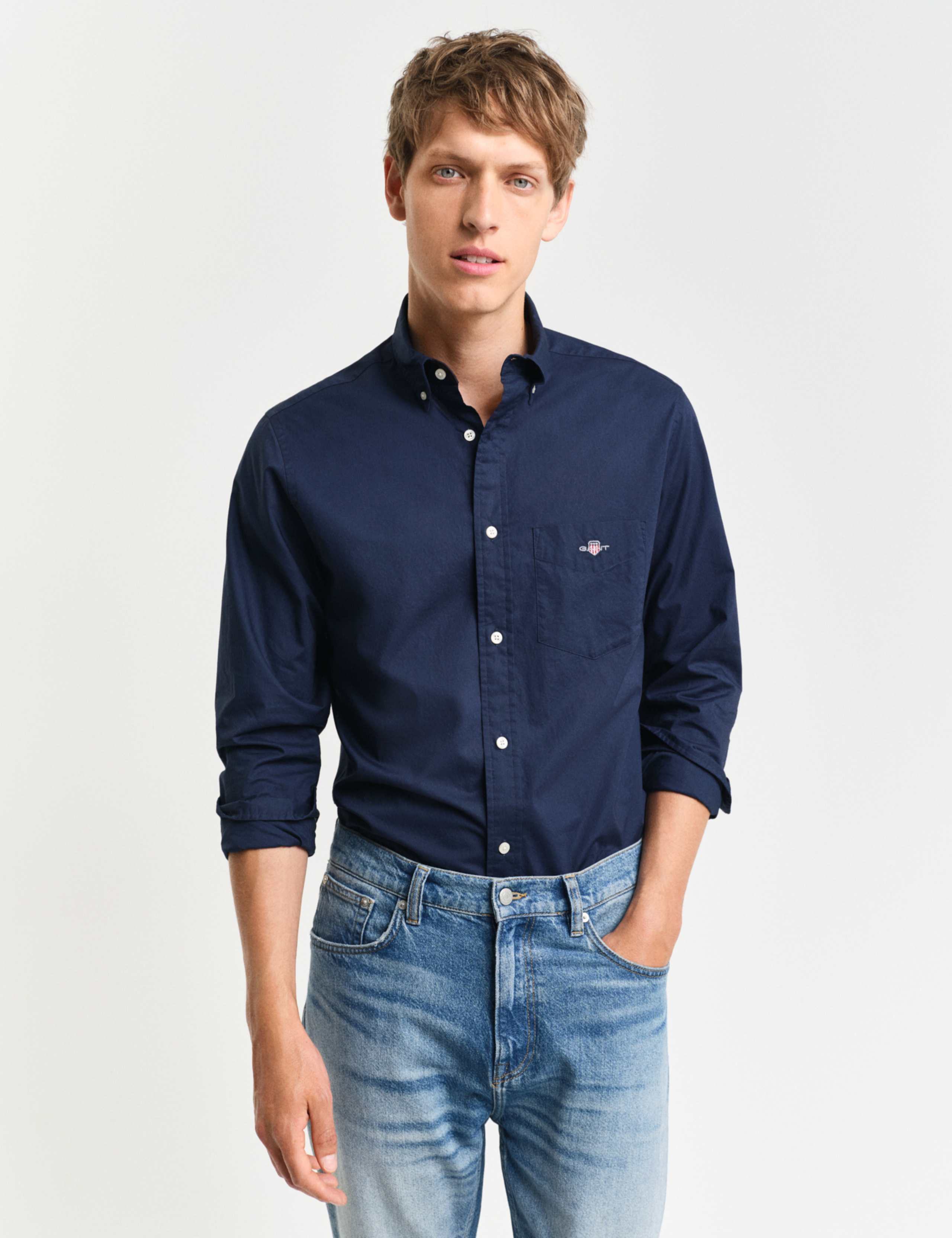 Regular Fit Pure Cotton Oxford Shirt