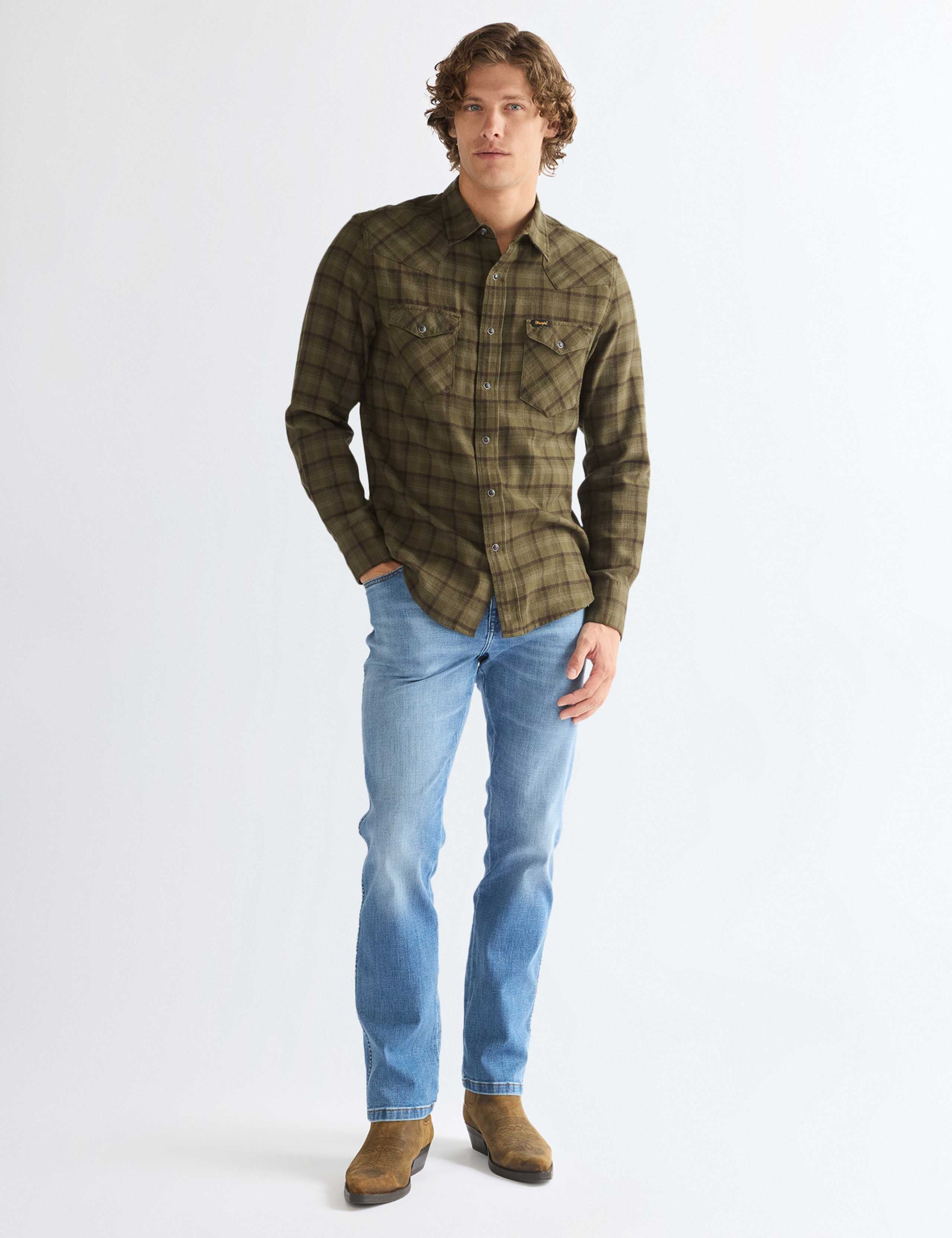 Regular Fit Pure Cotton Flannel Shirt