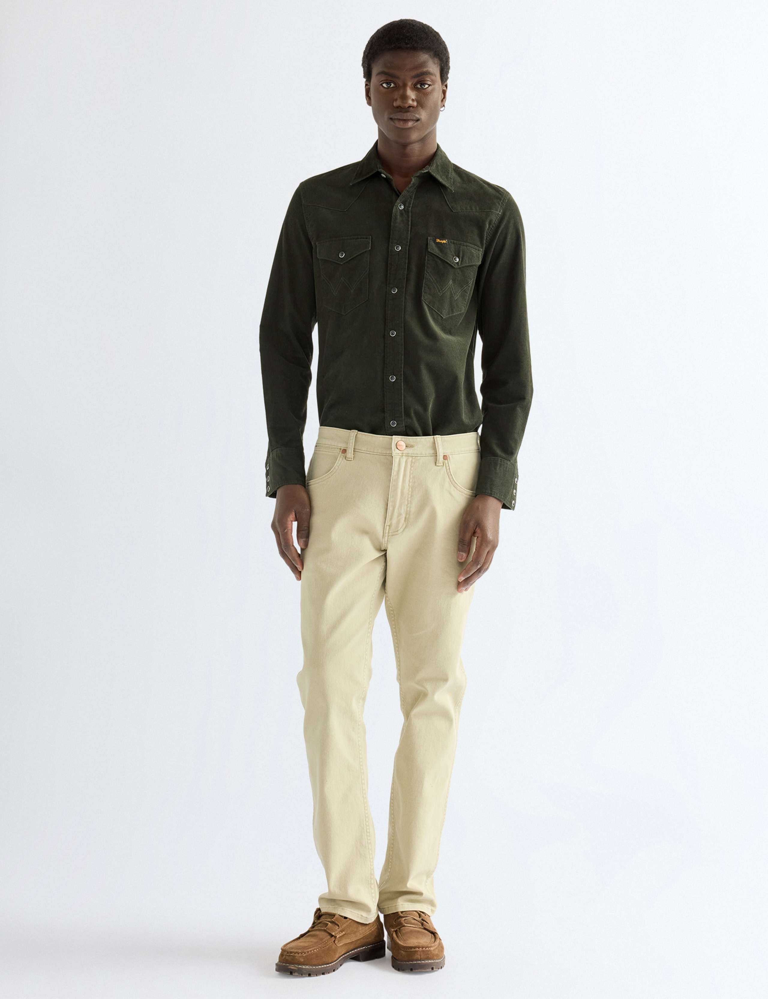 Regular Fit Pure Cotton Western Shirt