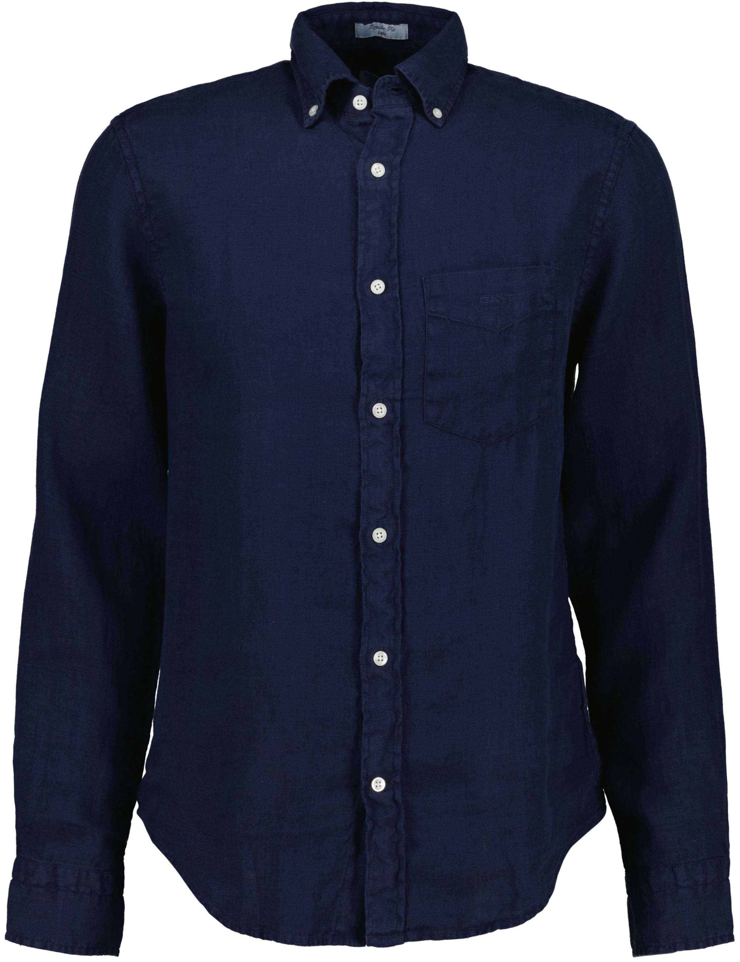 Regular Fit Pure Linen Shirt