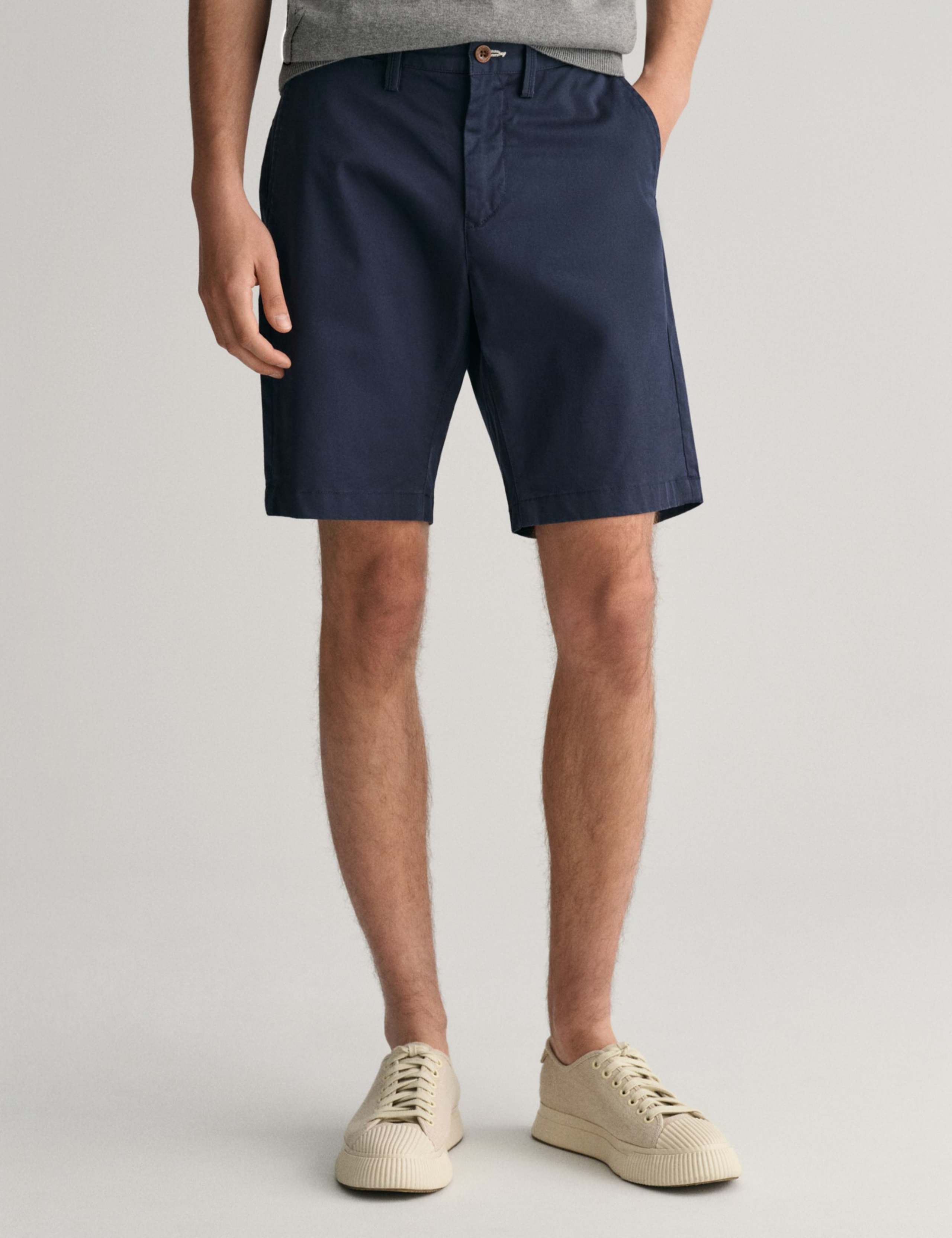 Slim Fit Stretch Chino Shorts