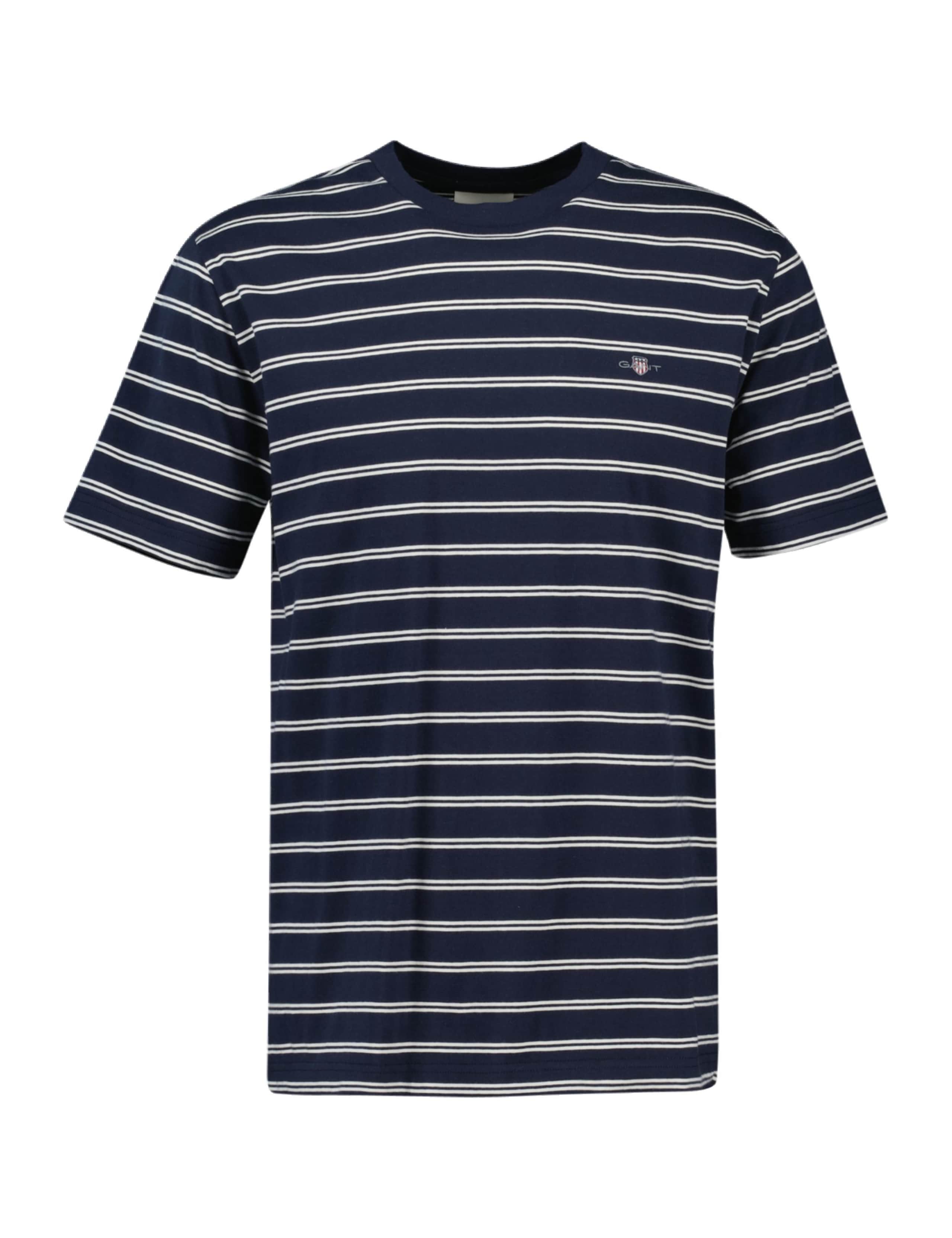 Pure Cotton Striped Crew Neck T-Shirt