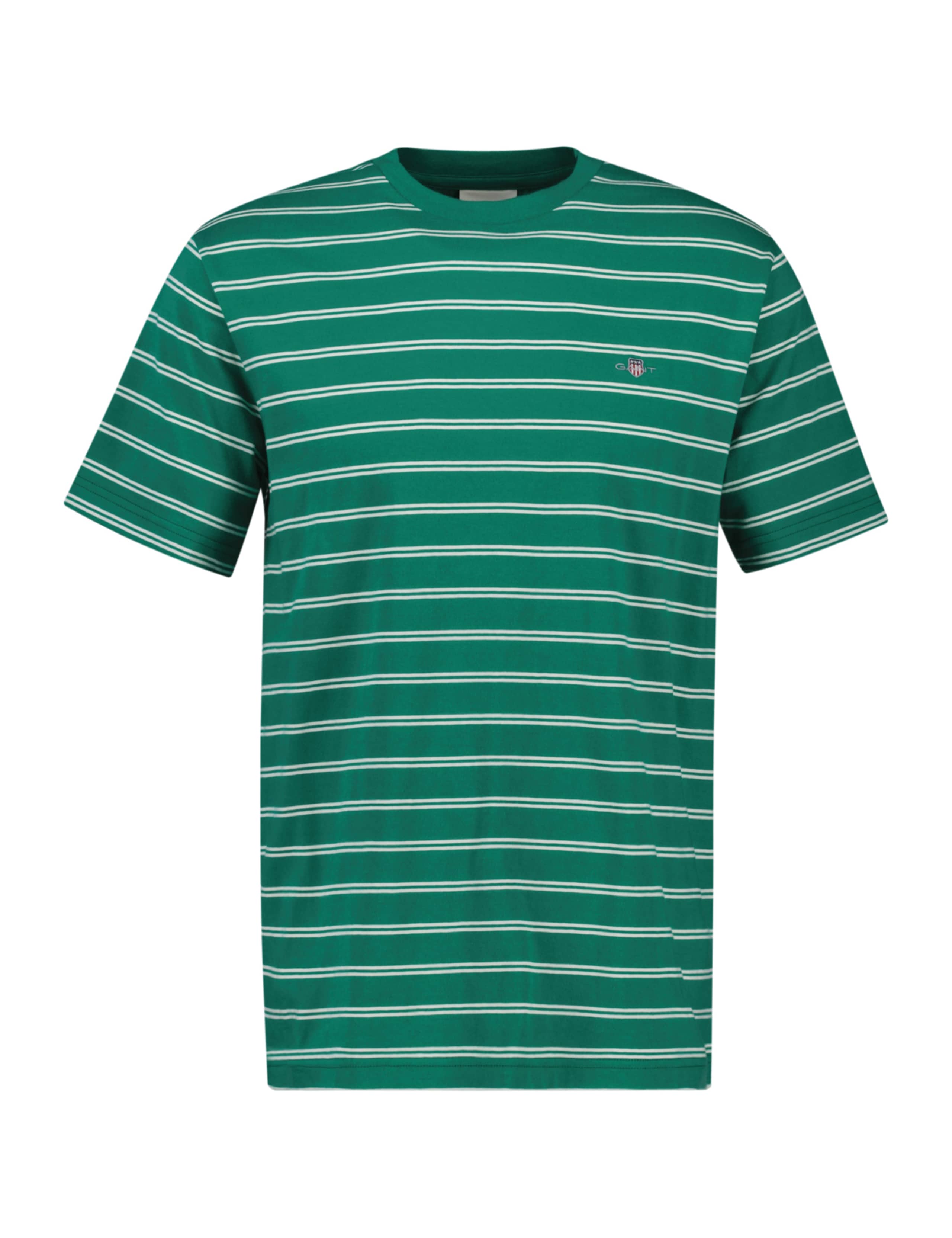 Pure Cotton Striped Crew Neck T-Shirt