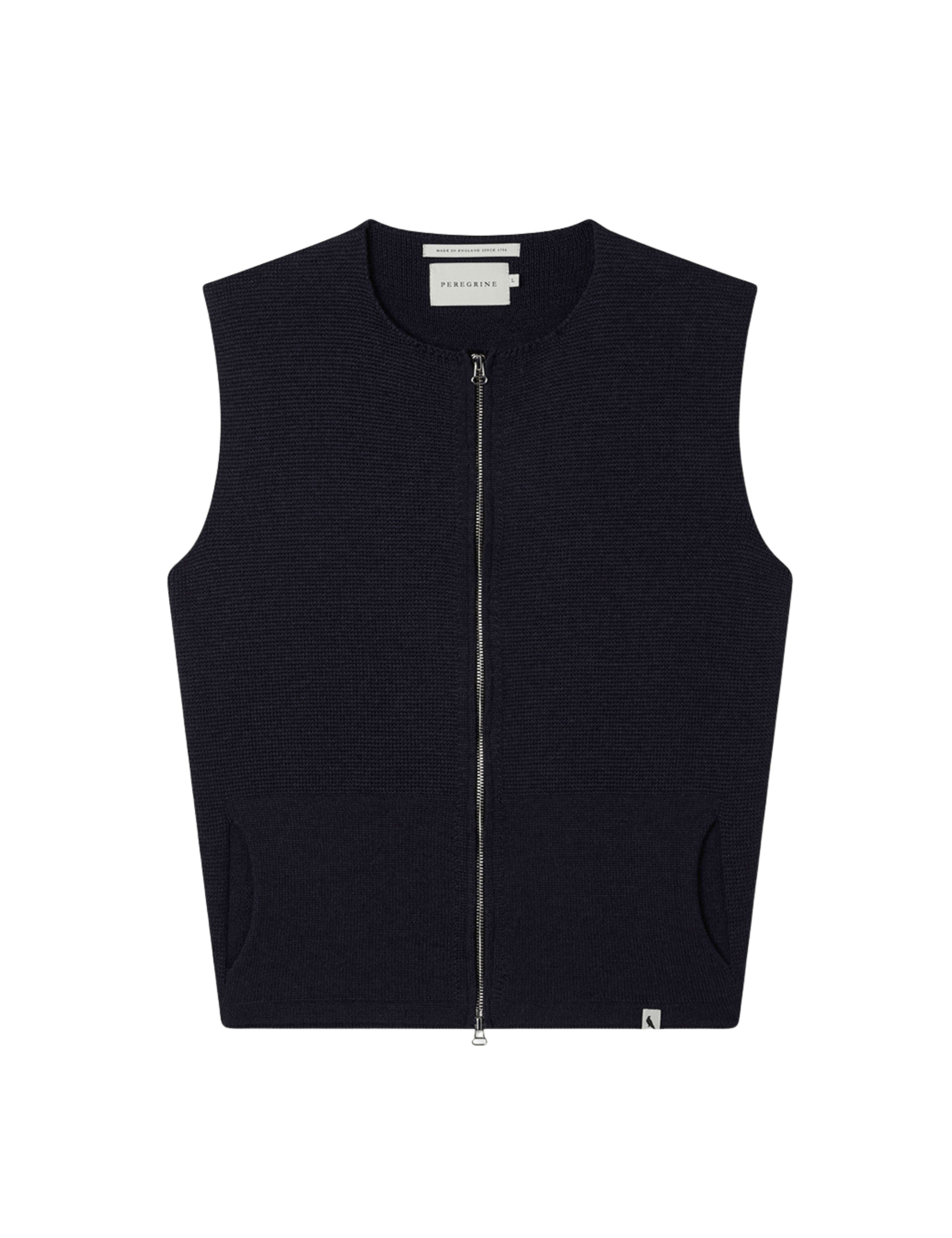 Pure Extra Fine Merino Wool Gilet