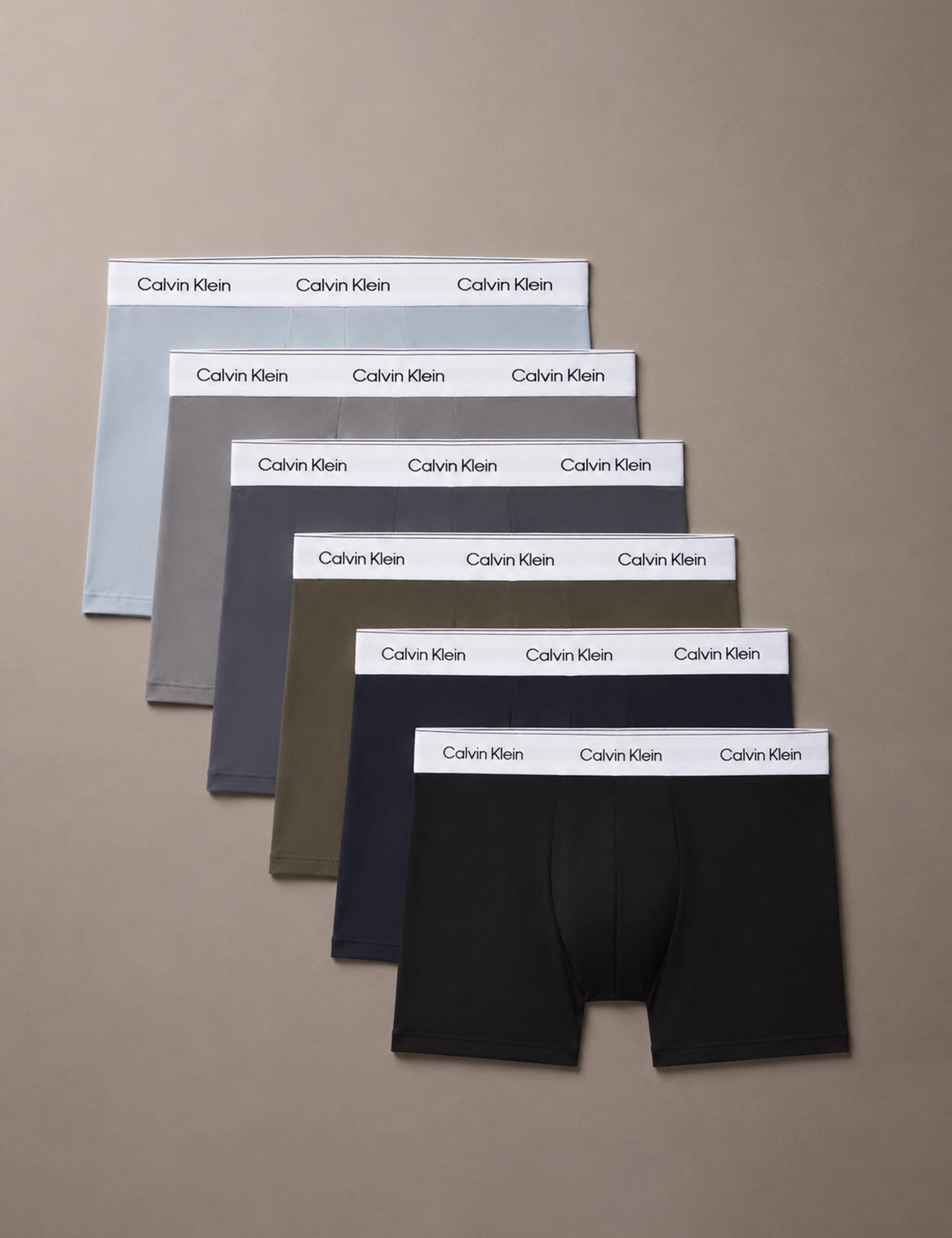 6 Pack Cotton Rich Assorted Boxers