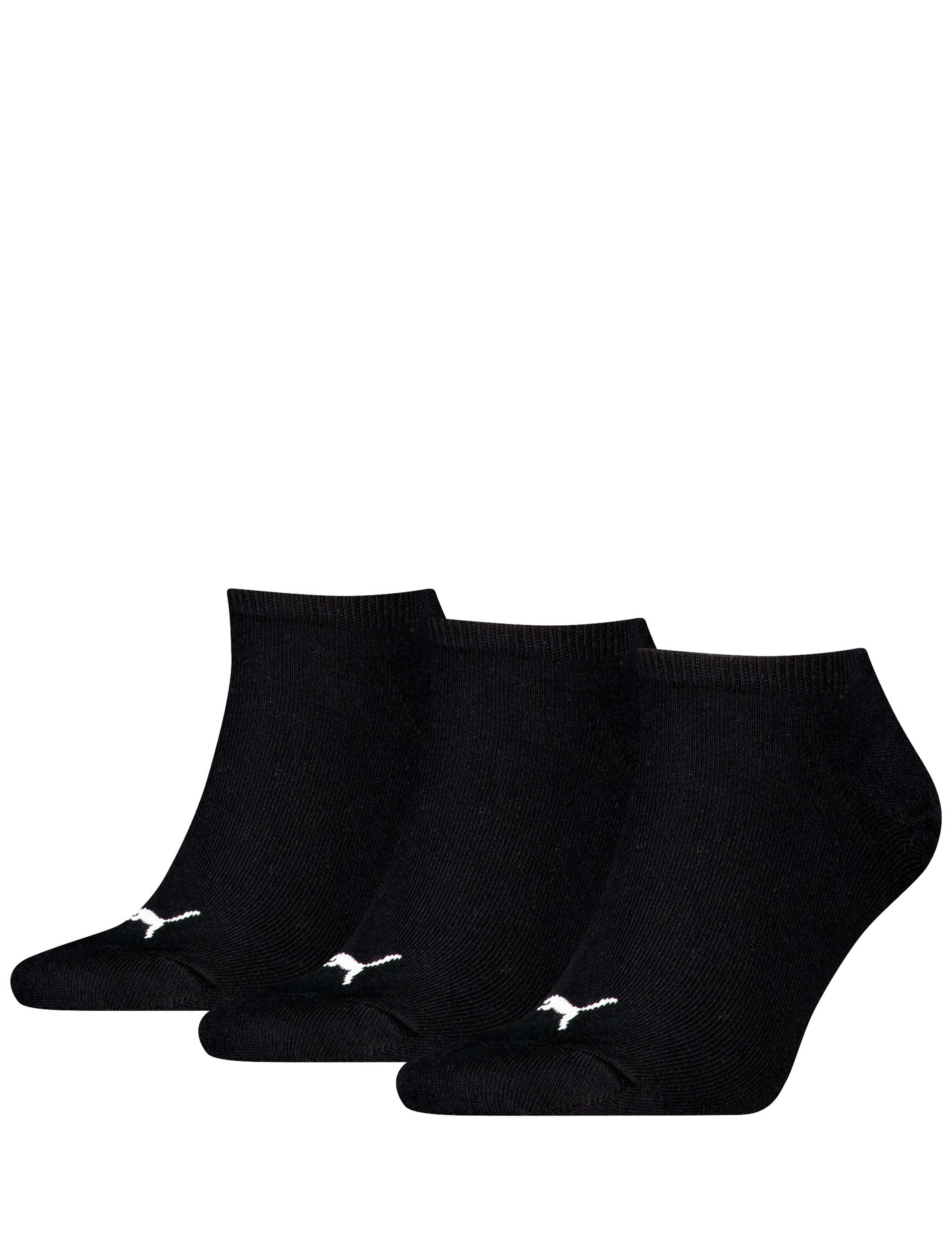 3pk Unisex Sneaker Cotton Rich Trainer Socks