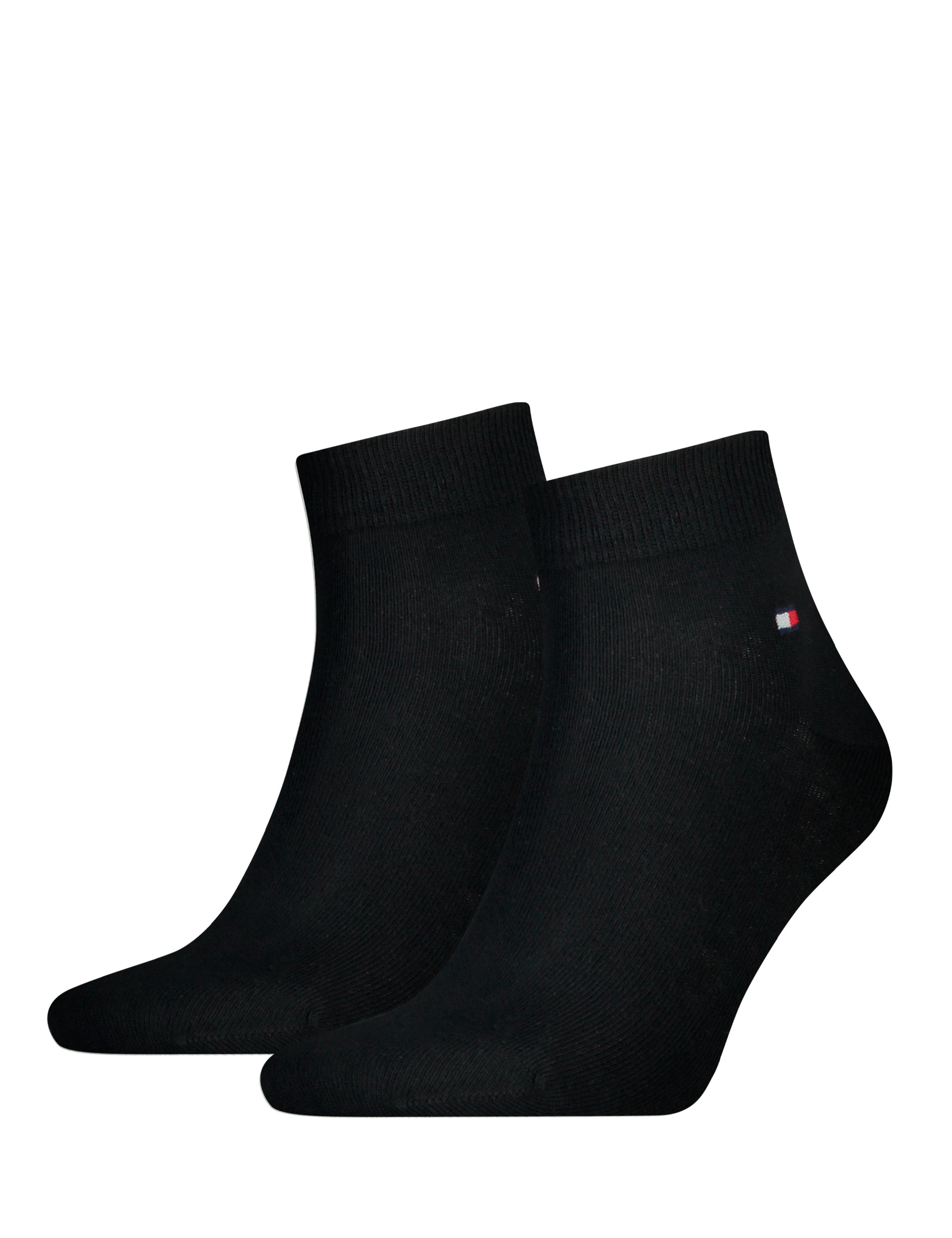 2pk Cotton Rich Quarter Socks