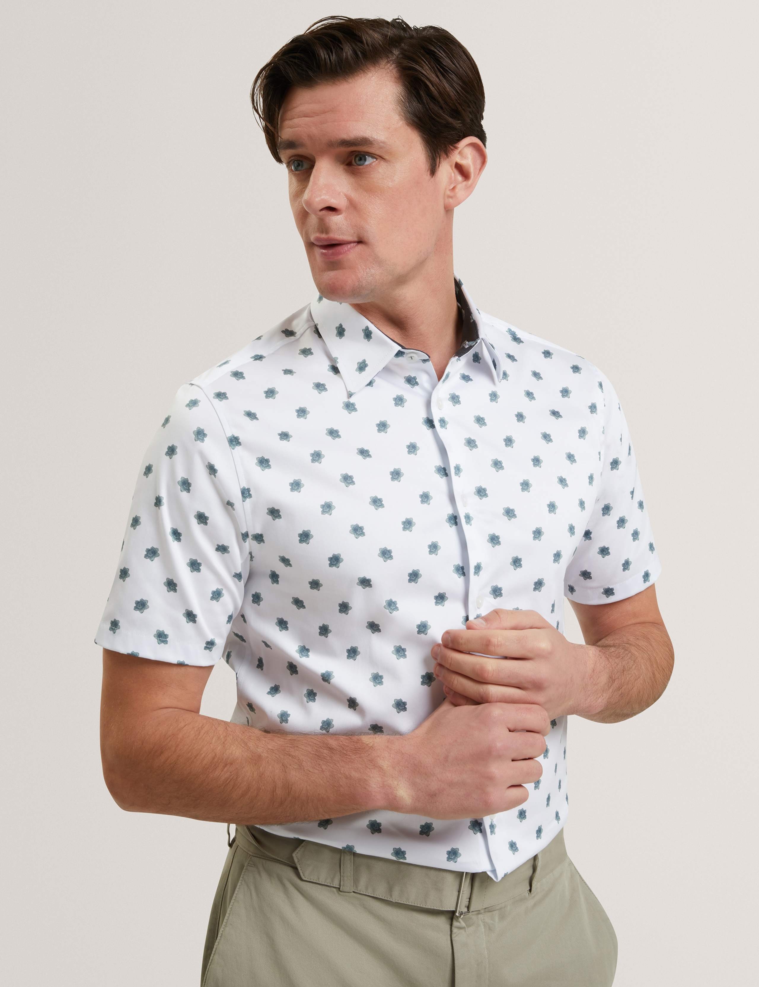 Cotton Rich Printed Shirt