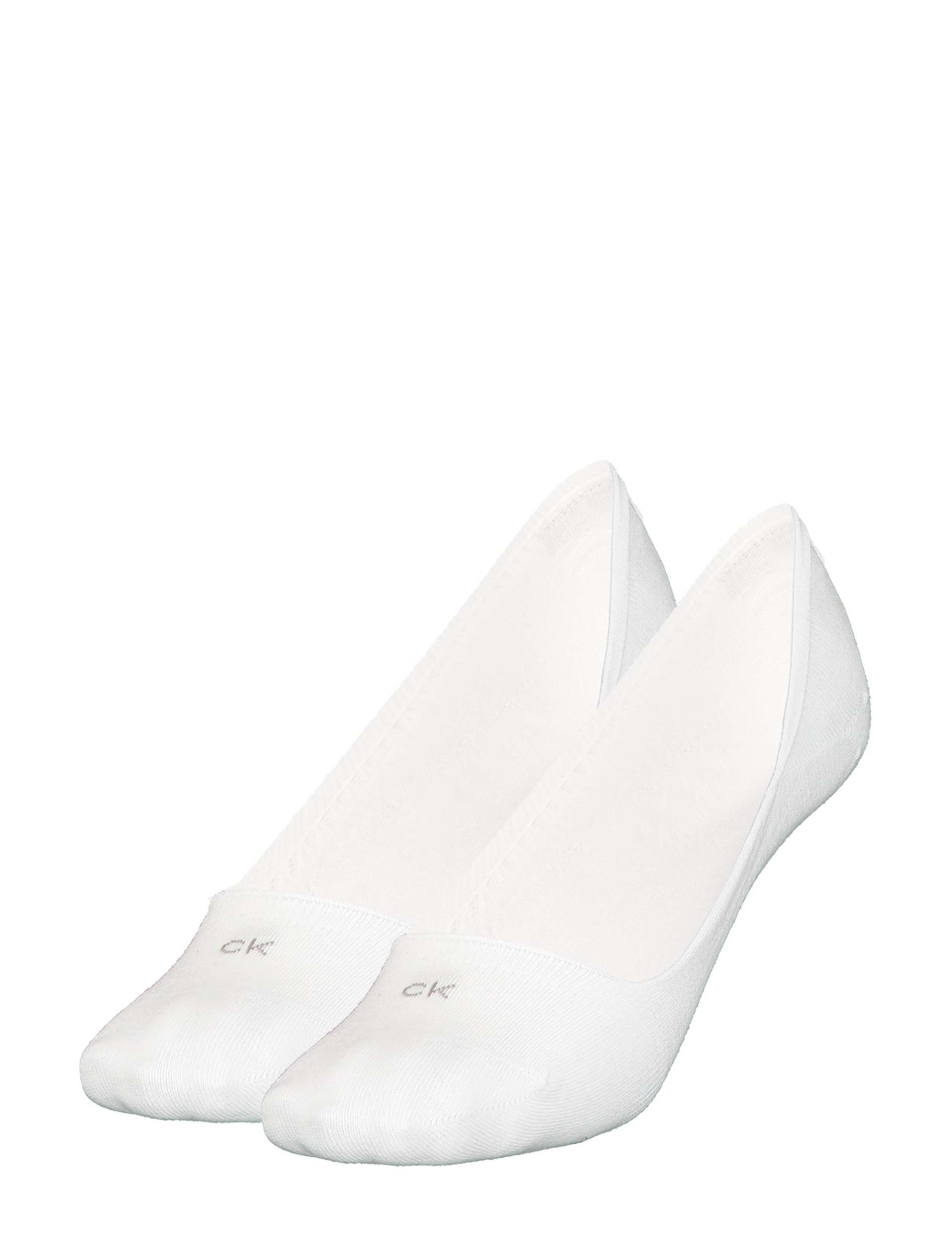 2pk Cotton Rich Monogram Logo Footsies
