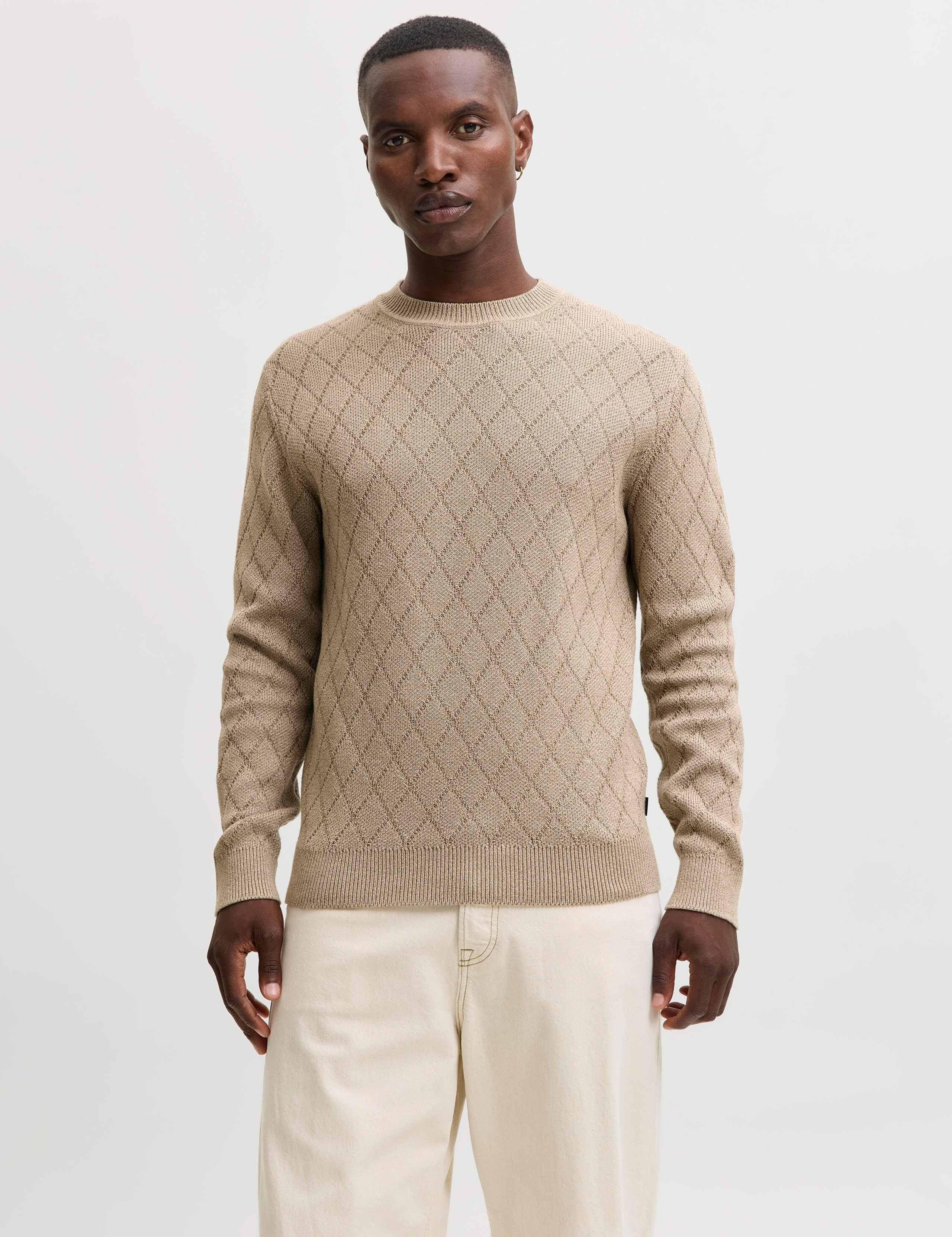 Pure Cotton Crew Neck Jumper