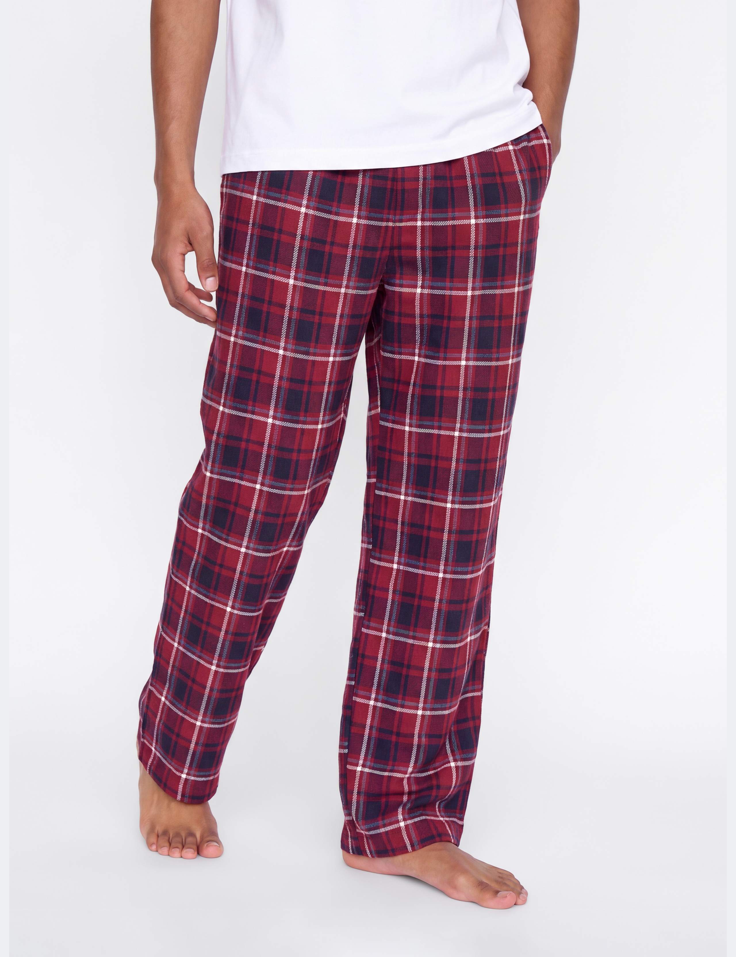 Elasticated Waist Cotton Rich Pyjama Bottoms