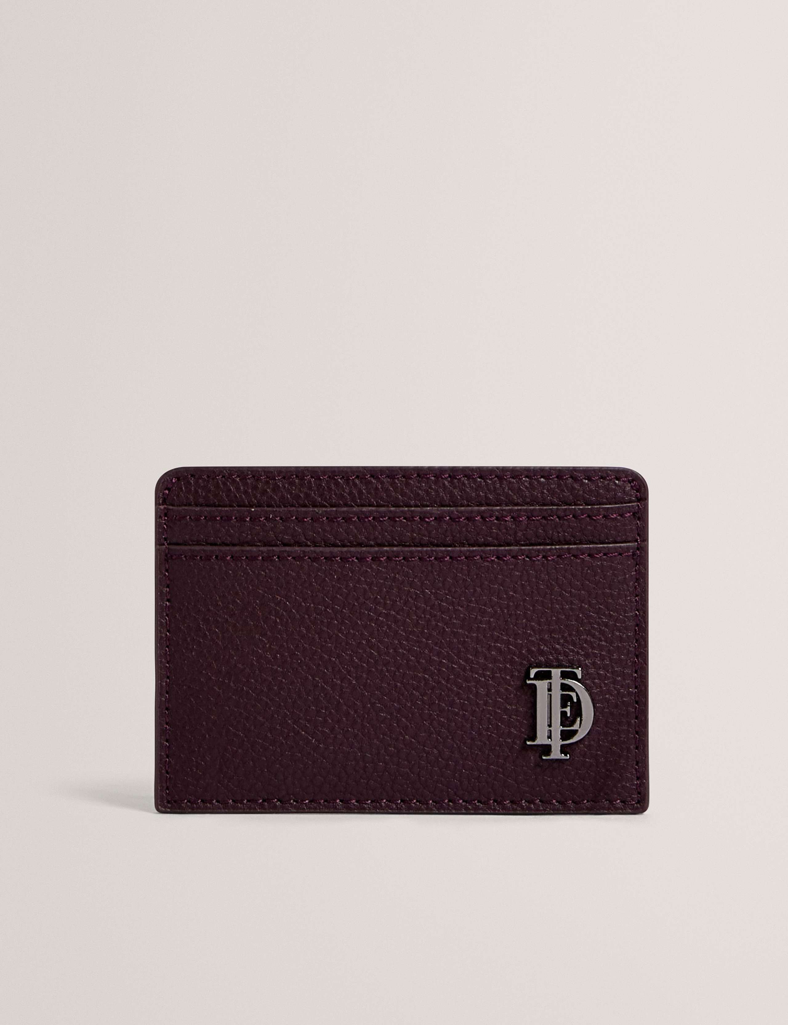 Pebbled Leather Card Holder