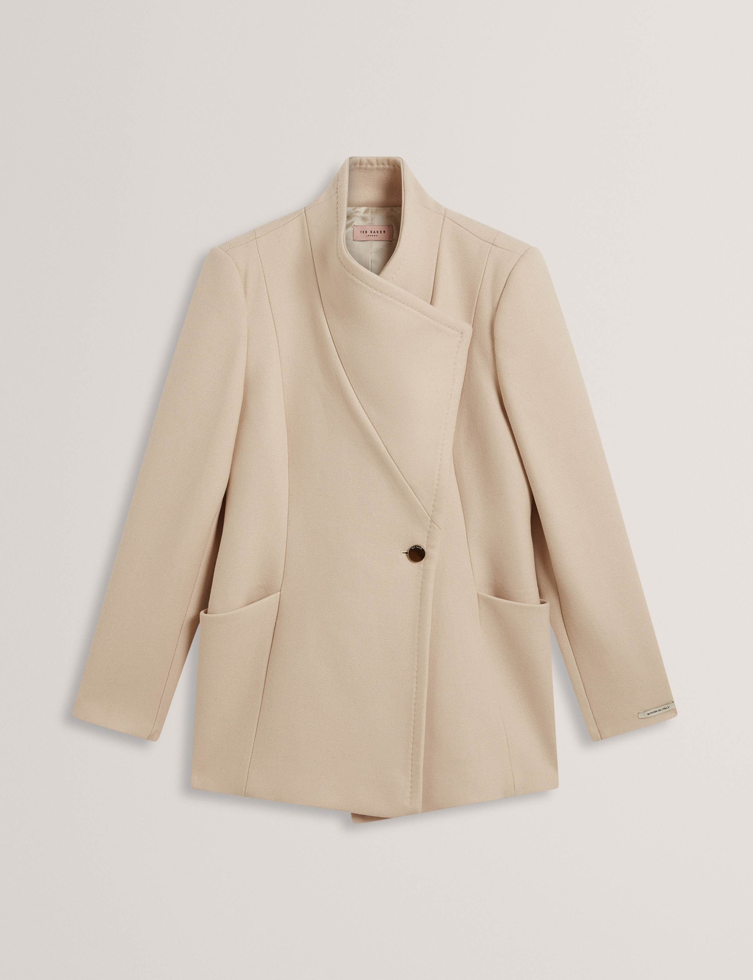 Wool Rich Wrap Coat