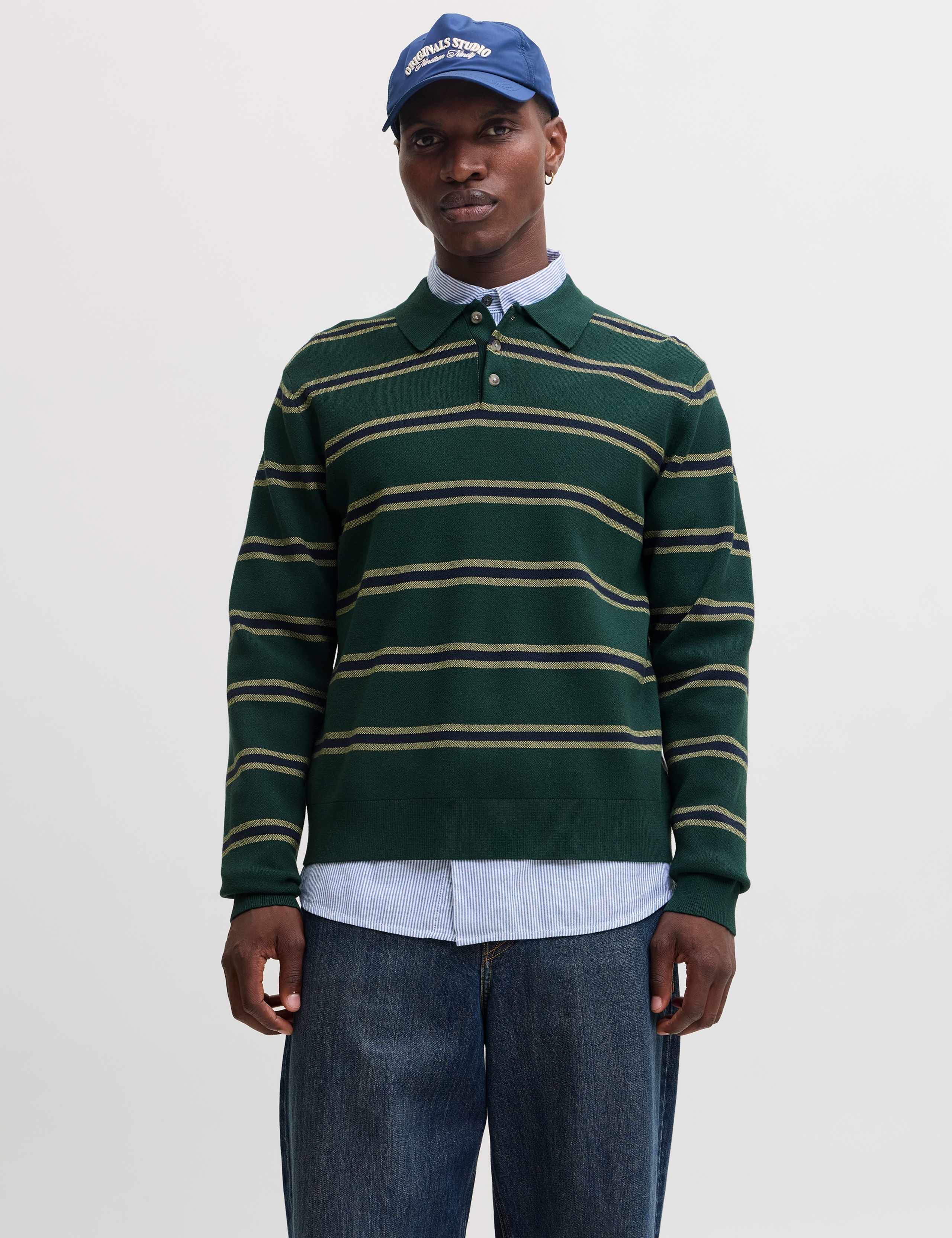 Striped Polo Shirt