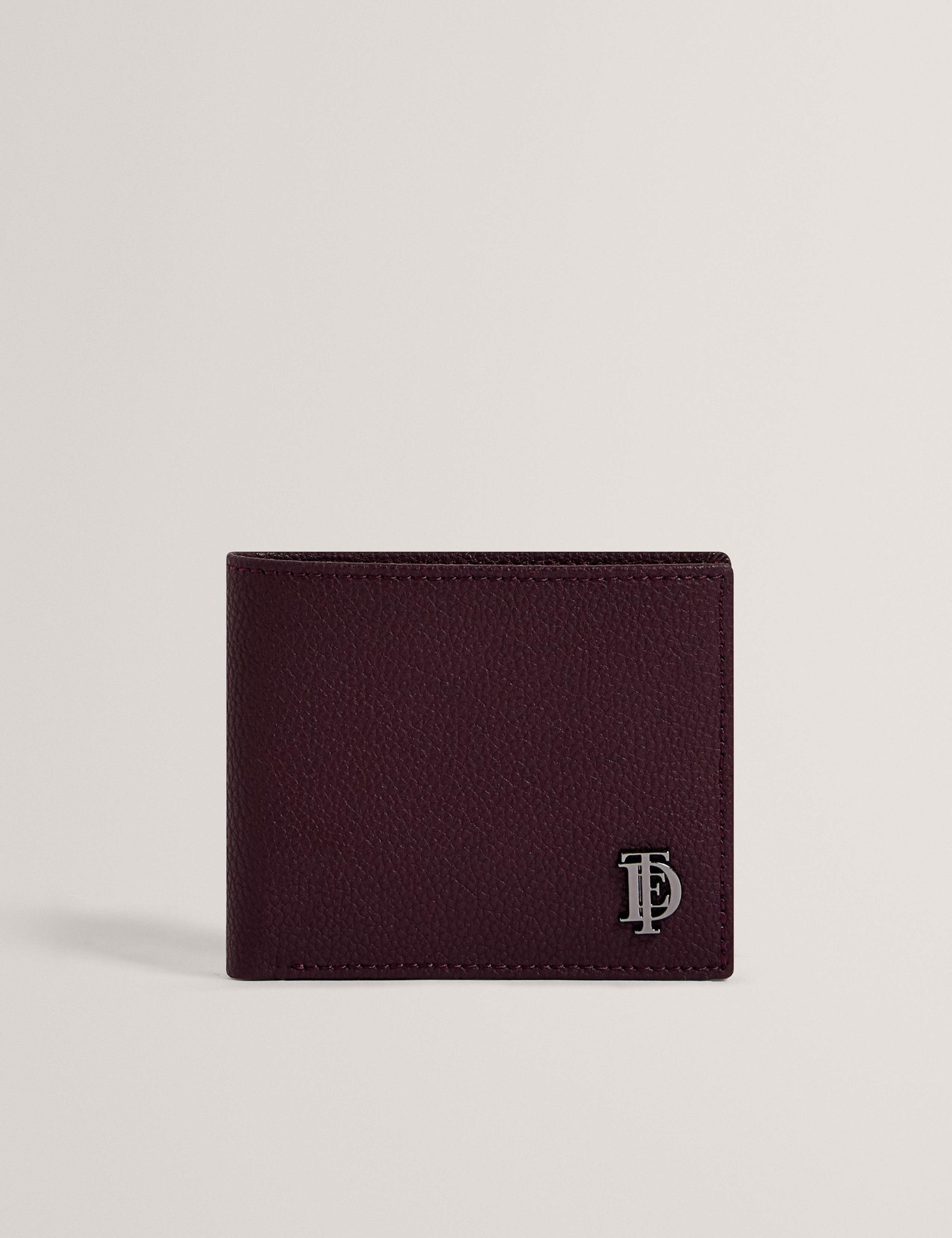 Pebbled Leather Bi-fold Wallet