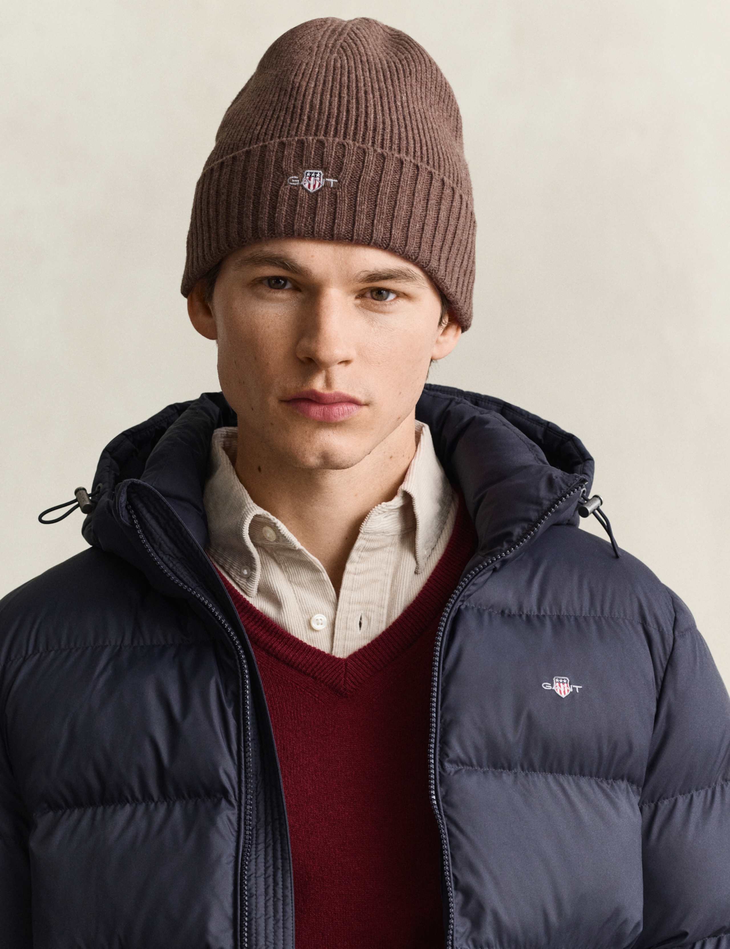 Wool Rich Shield Beanie Hat