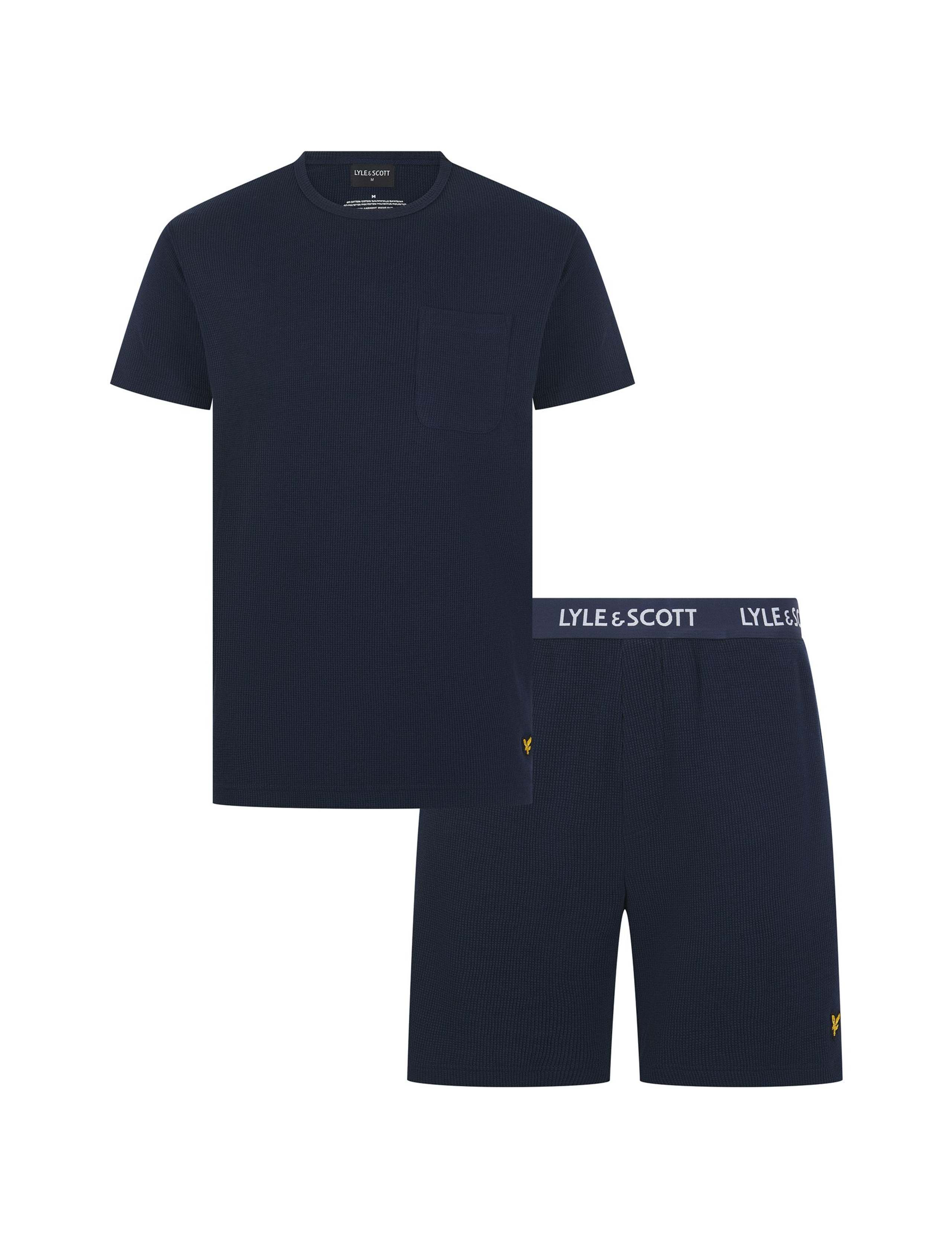 Cotton Rich Waffle Loungewear Set