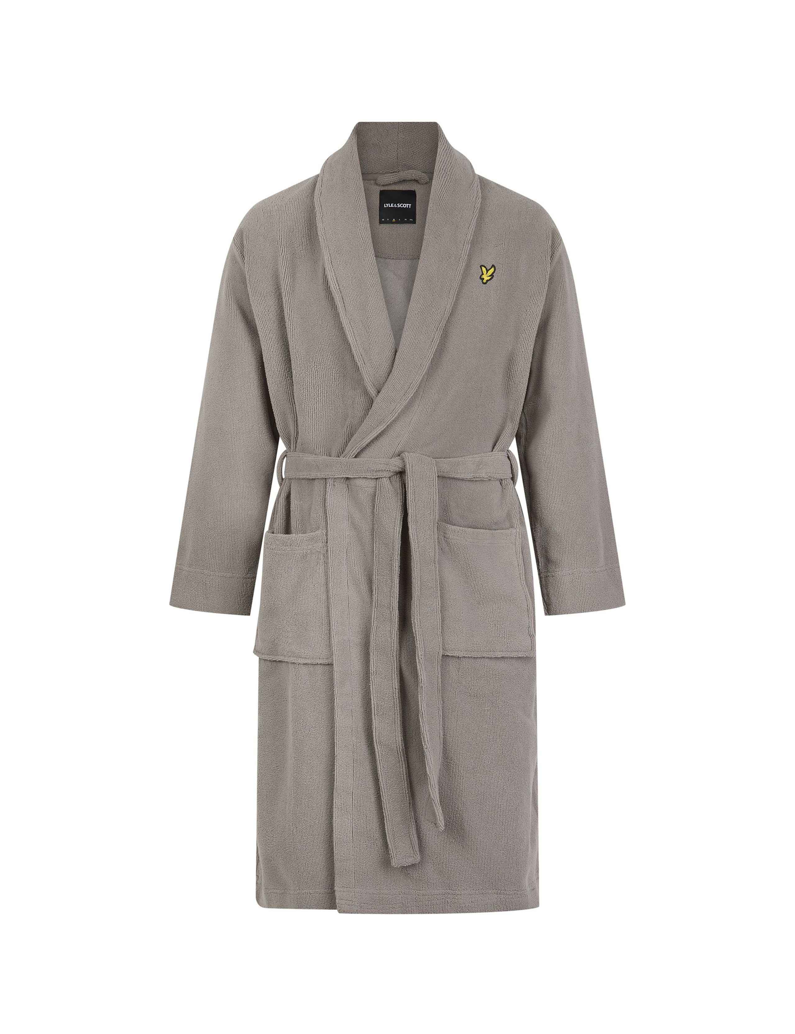 Cotton Blend Towelling Dressing Gown