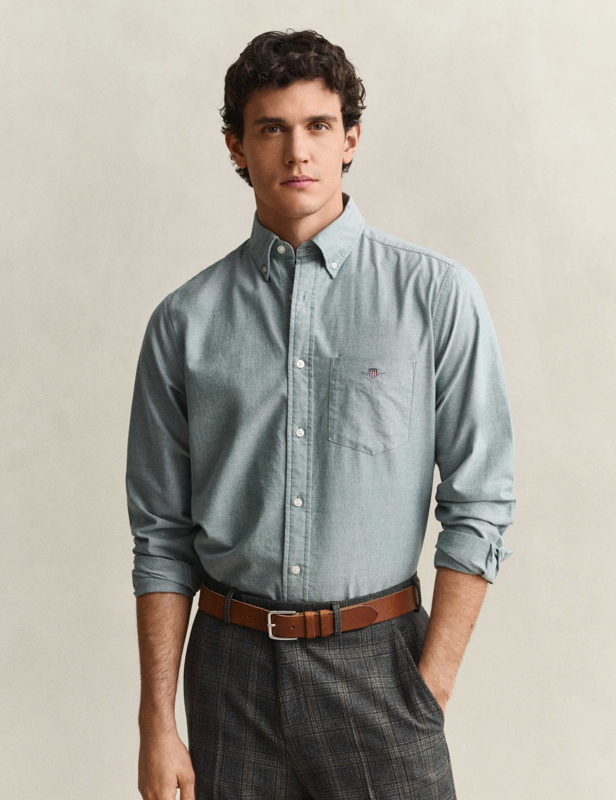 Regular Fit Pure Cotton Oxford Shirt
