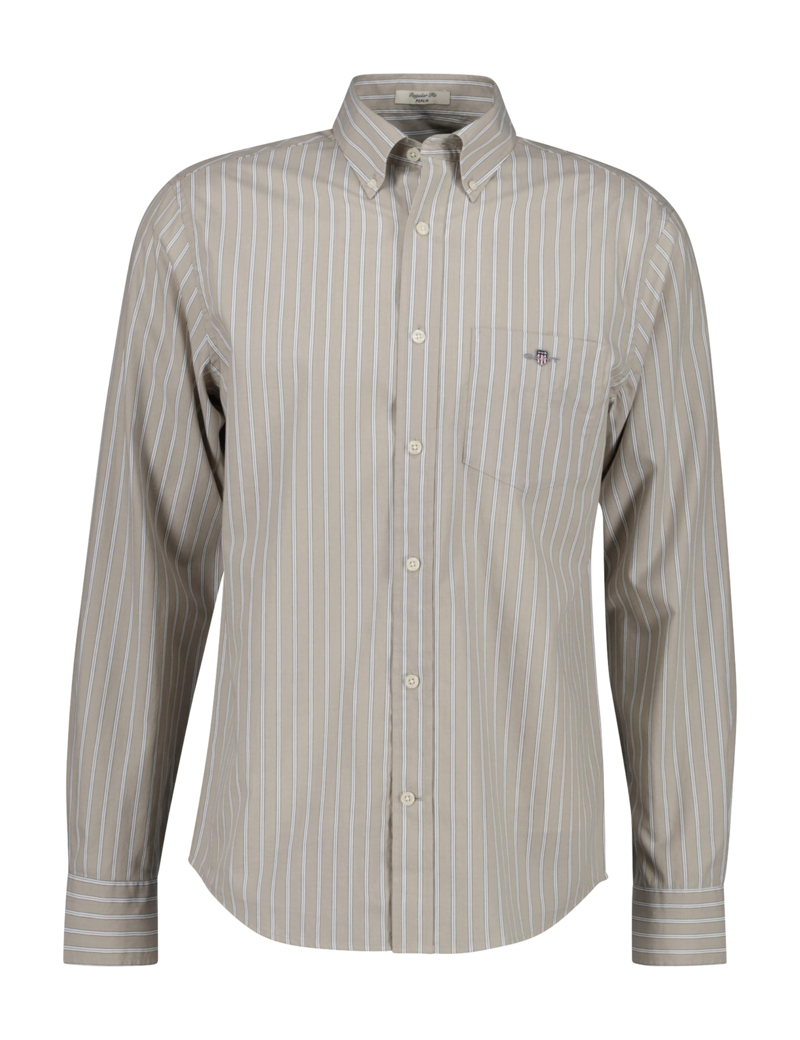 Regular Fit Pure Cotton Striped Oxford Shirt