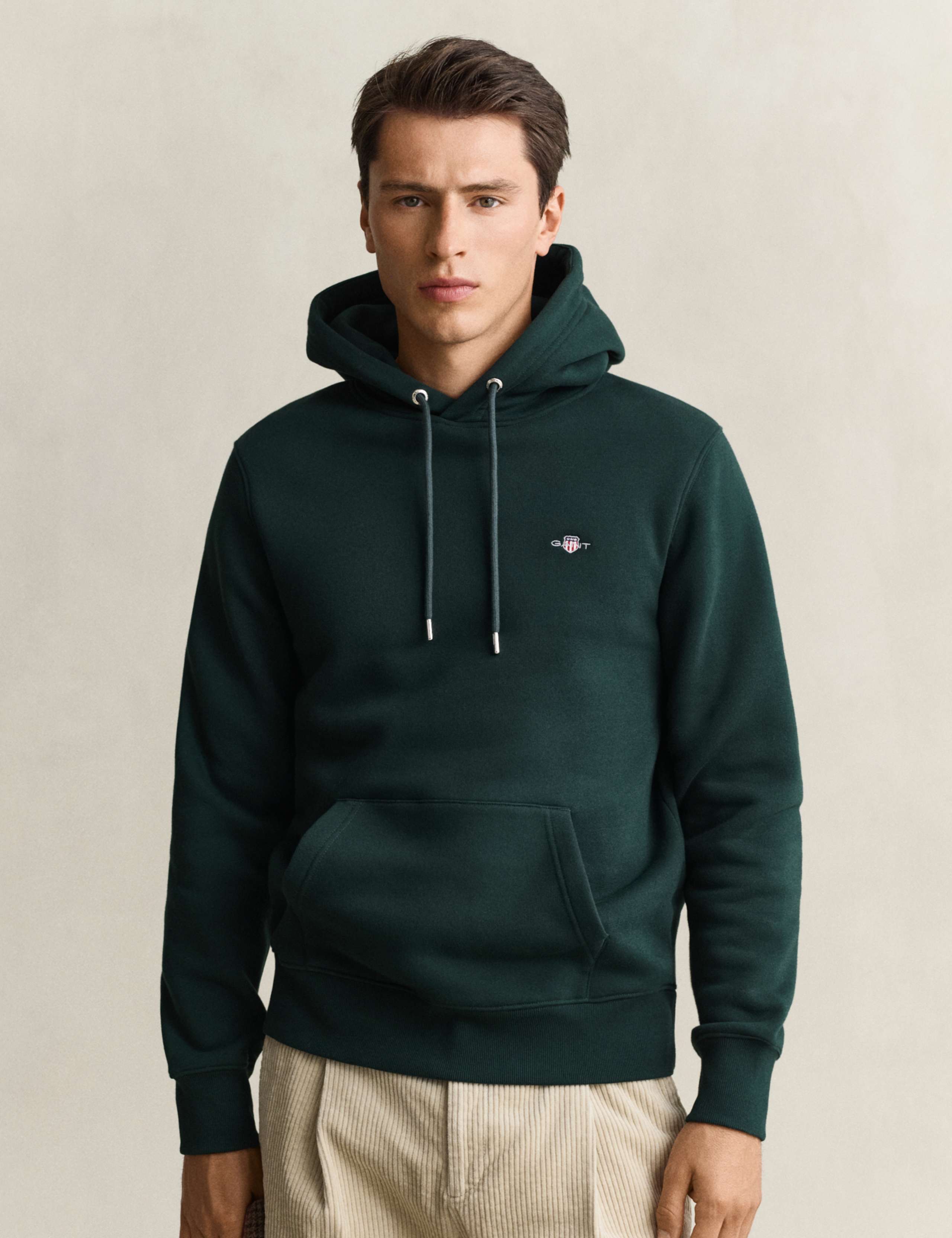 Cotton Rich Drawstring Hoodie