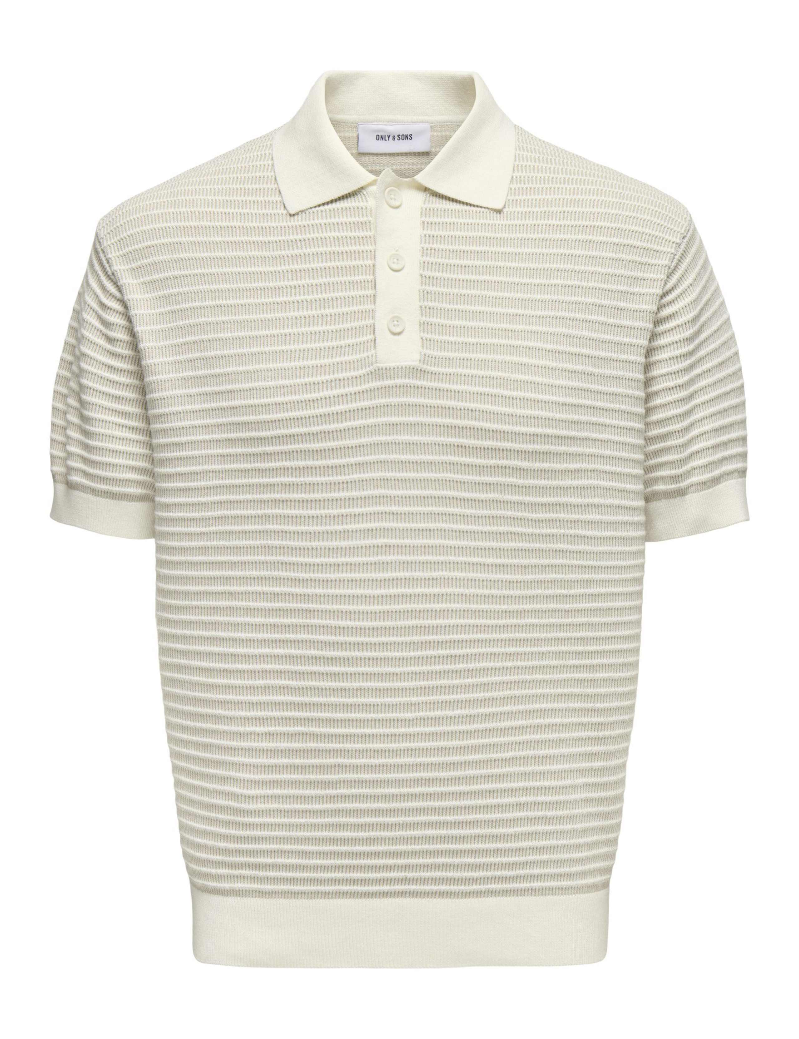 Pure Cotton Knitted Polo Shirt