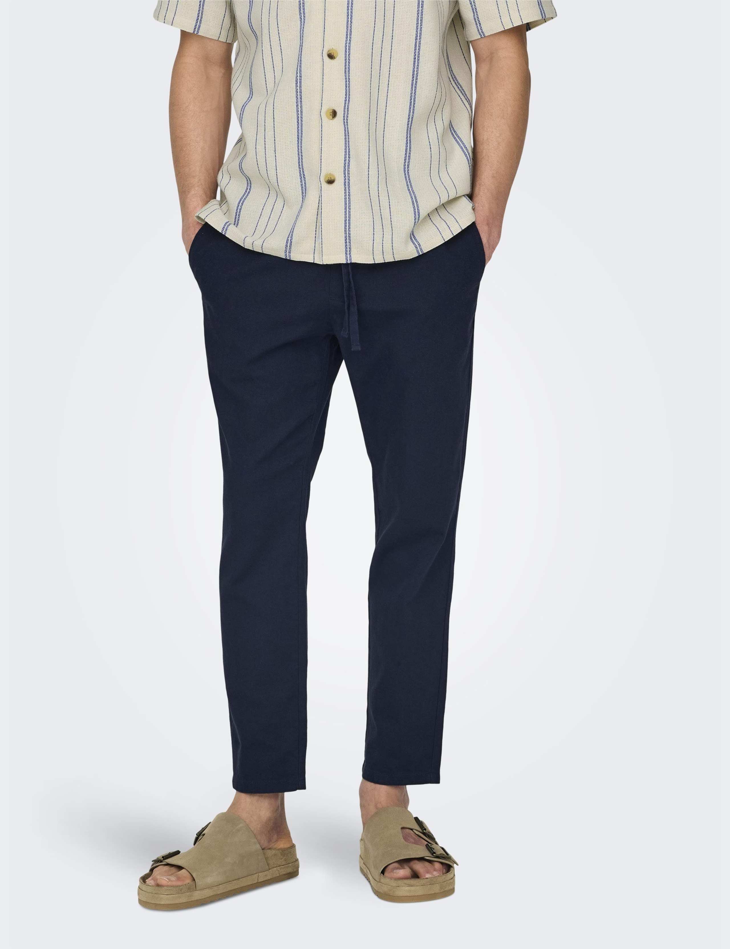 Regular Fit Lightweight Trousers