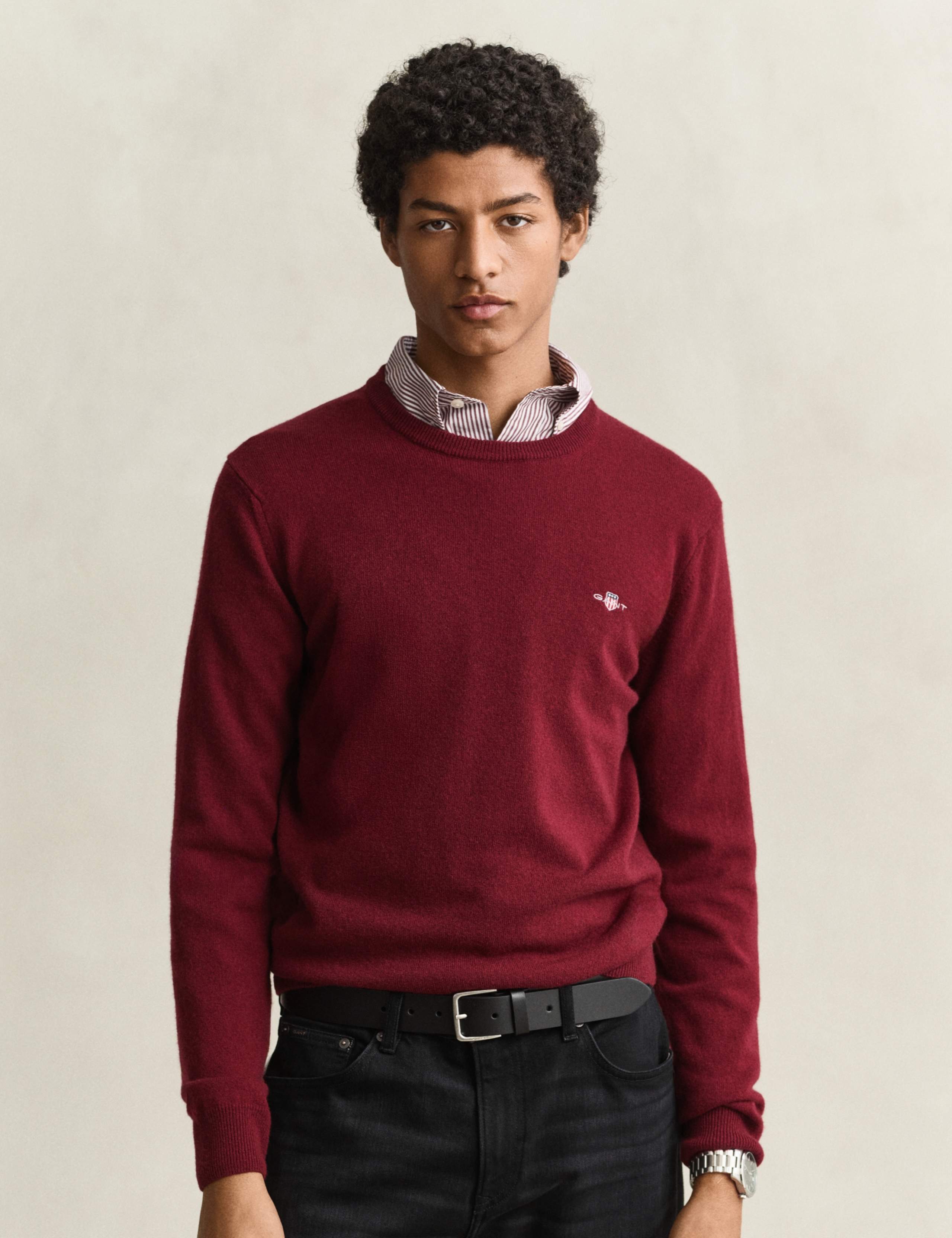 Pure Lambswool Crew Neck Jumper