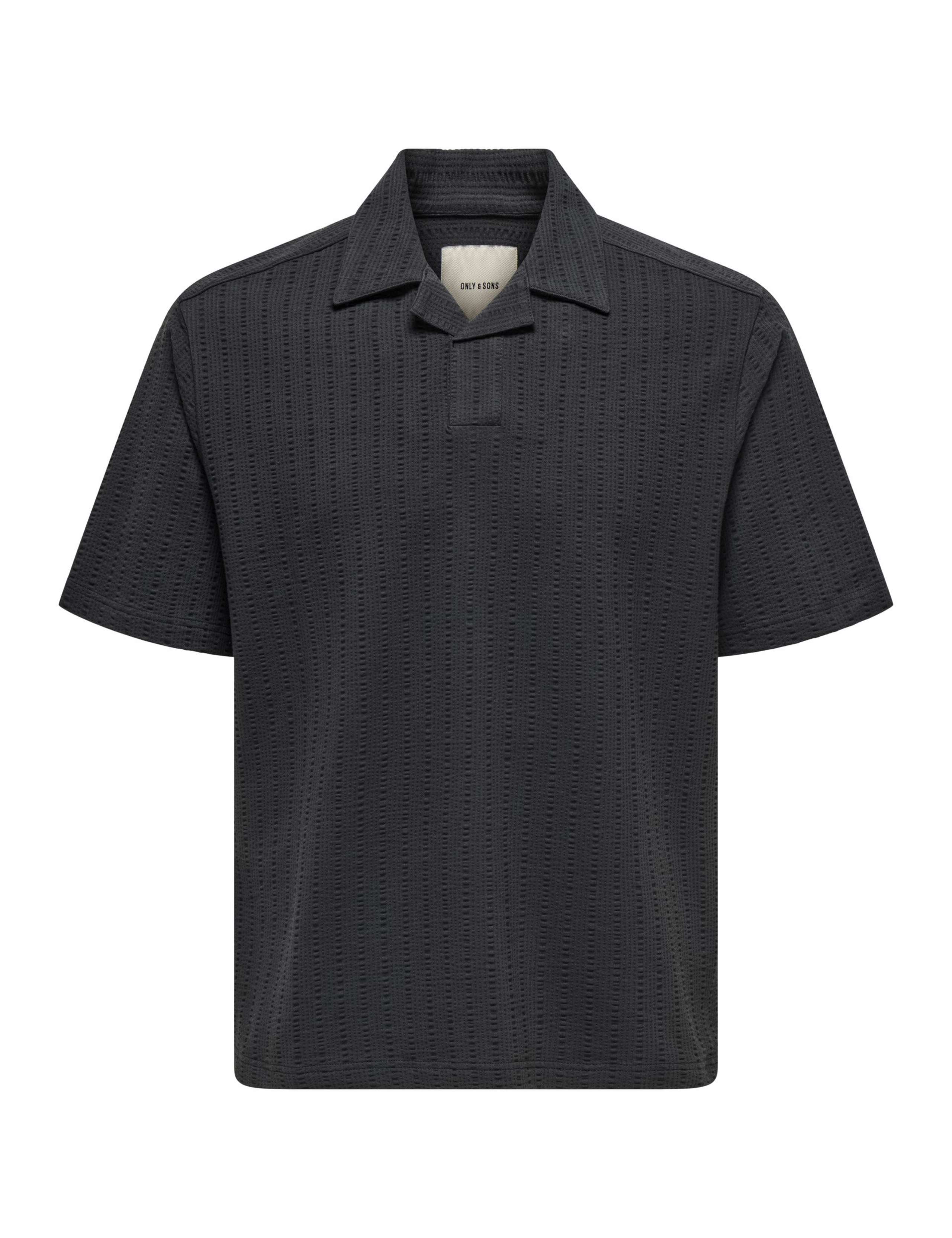 Cotton Rich Textured Polo Shirt