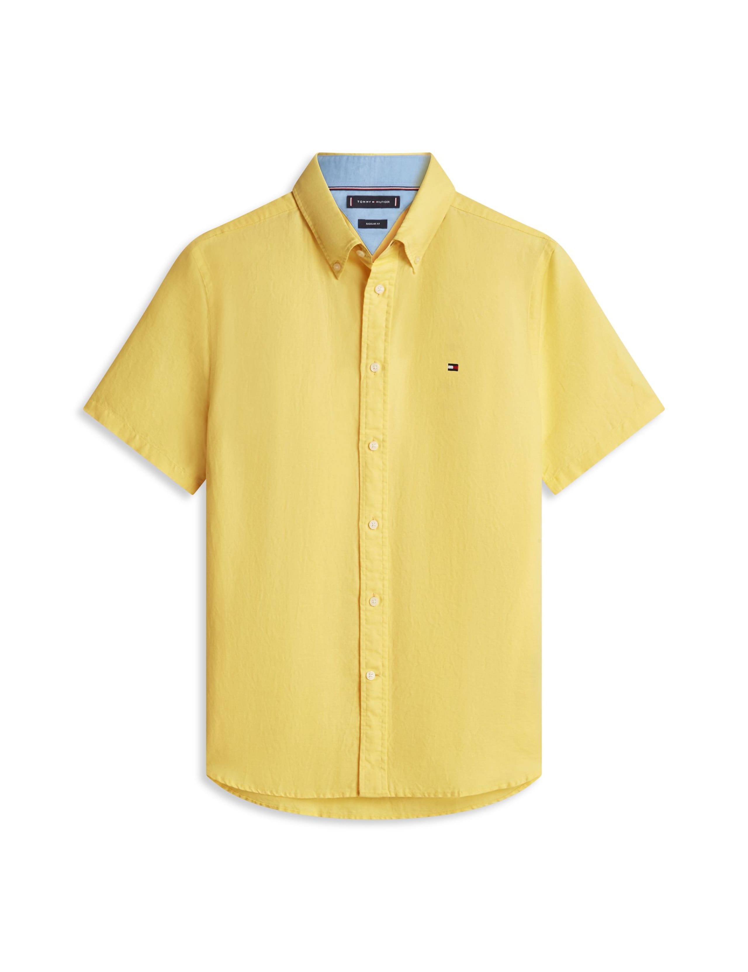 Regular Fit Linen Blend Shirt