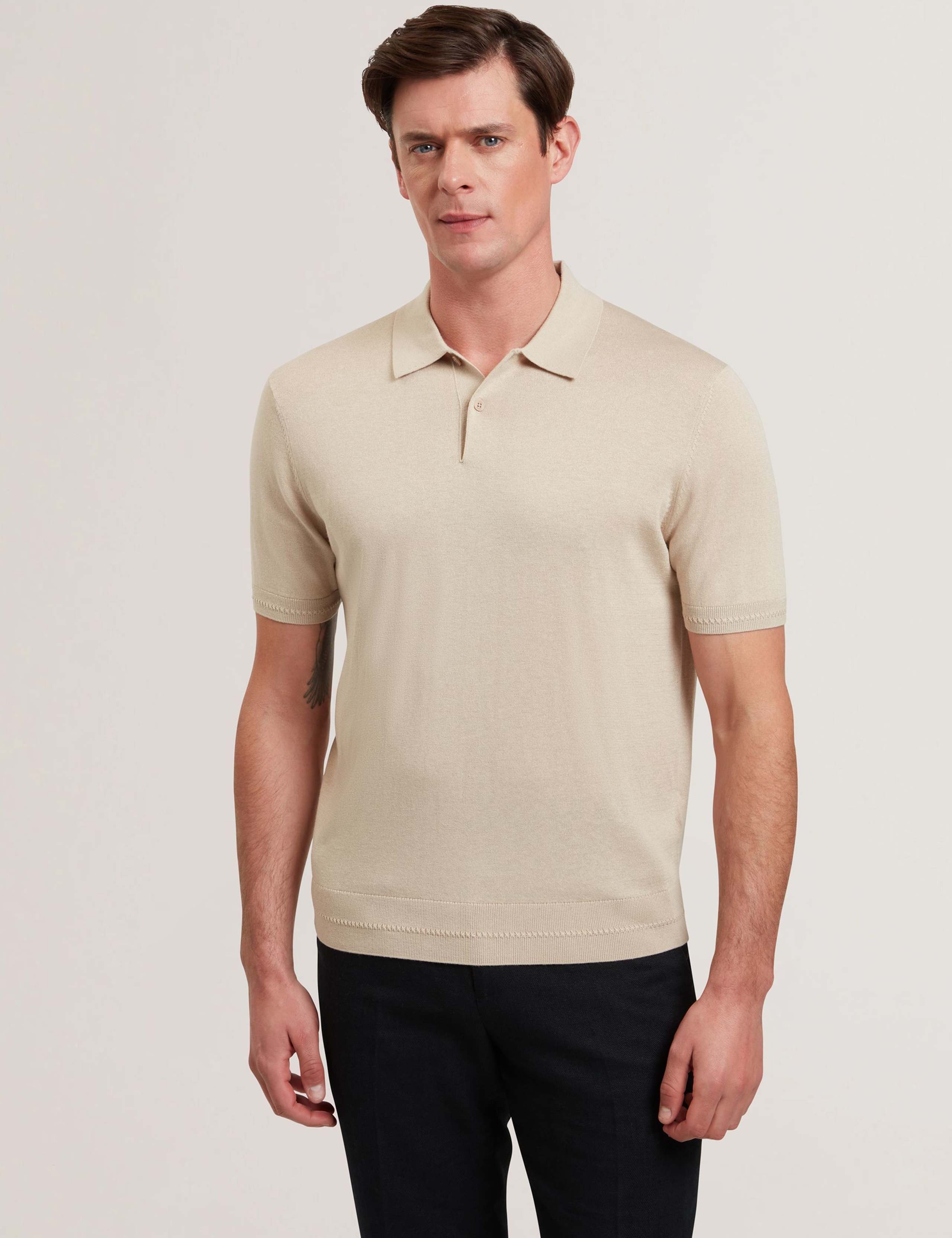 NICKK SS Silk Cotton Polo
