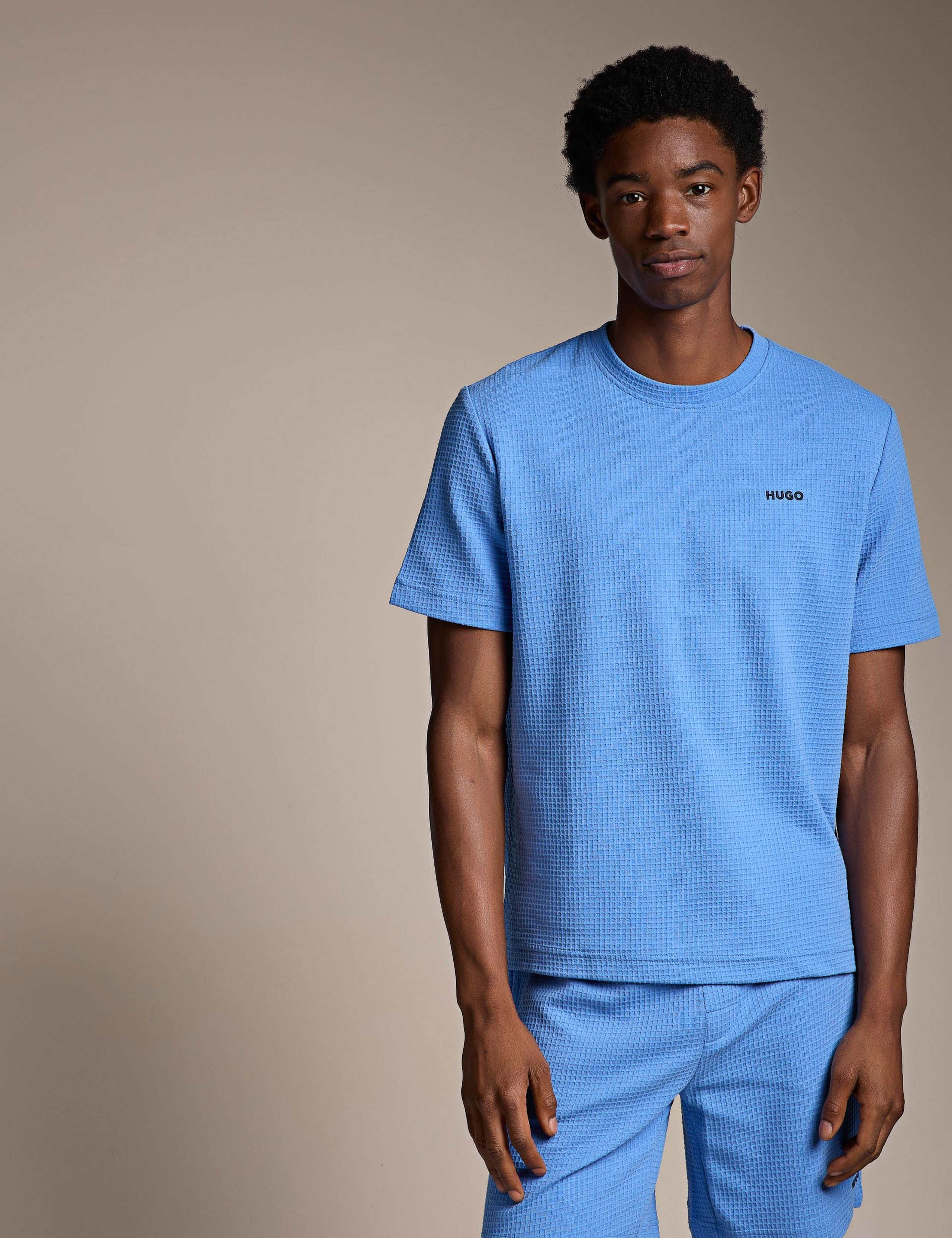 Austin Embroidered Logo Pyjama T-Shirt