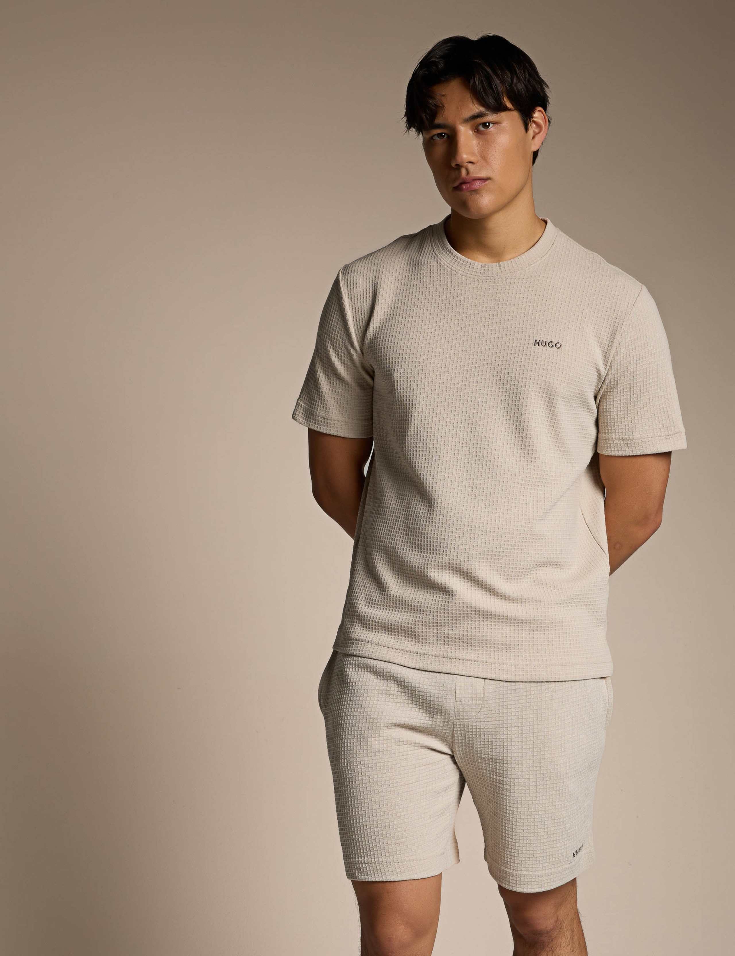Cotton Rich Waffle Loungewear Top