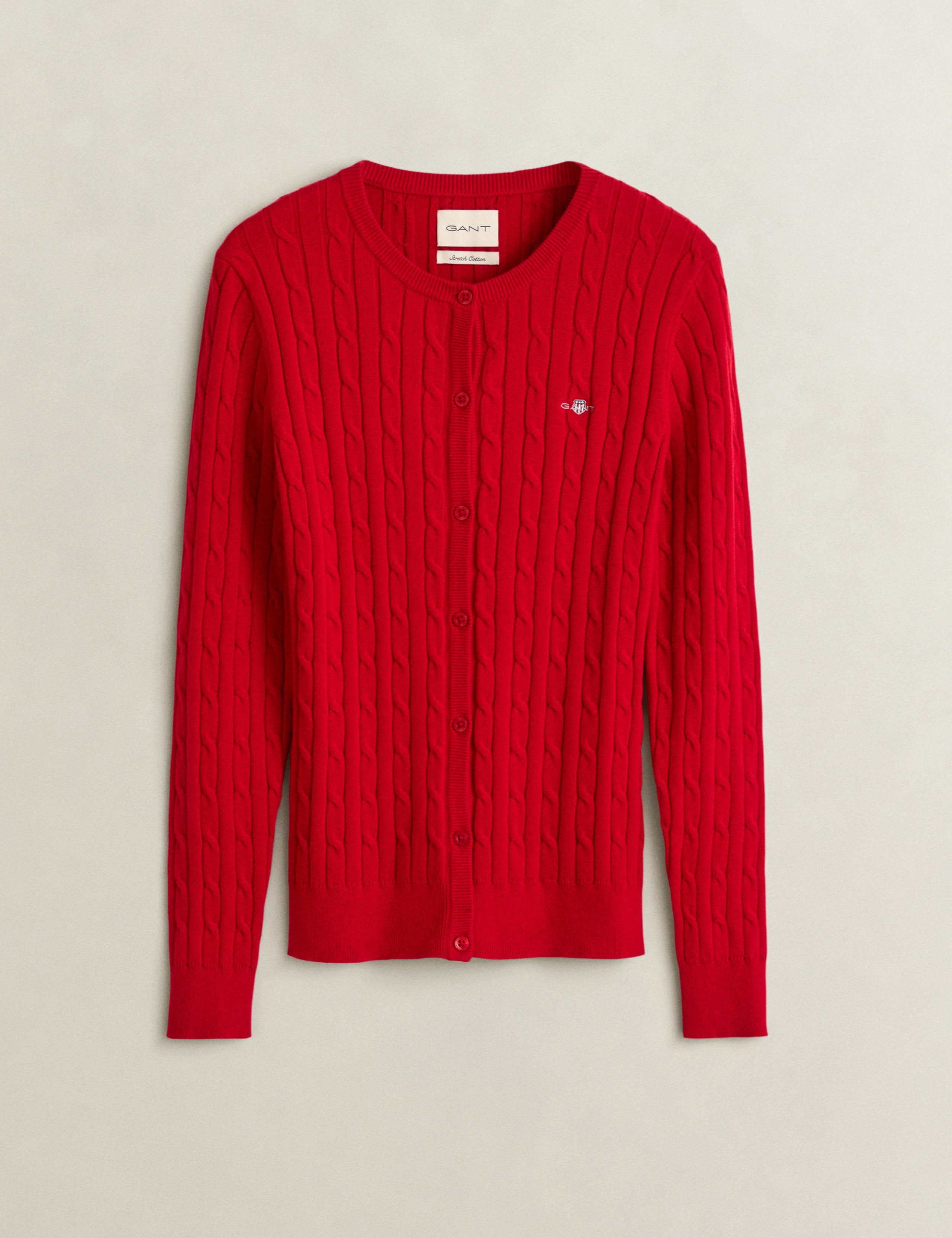 Cotton Rich Textured Cardigan