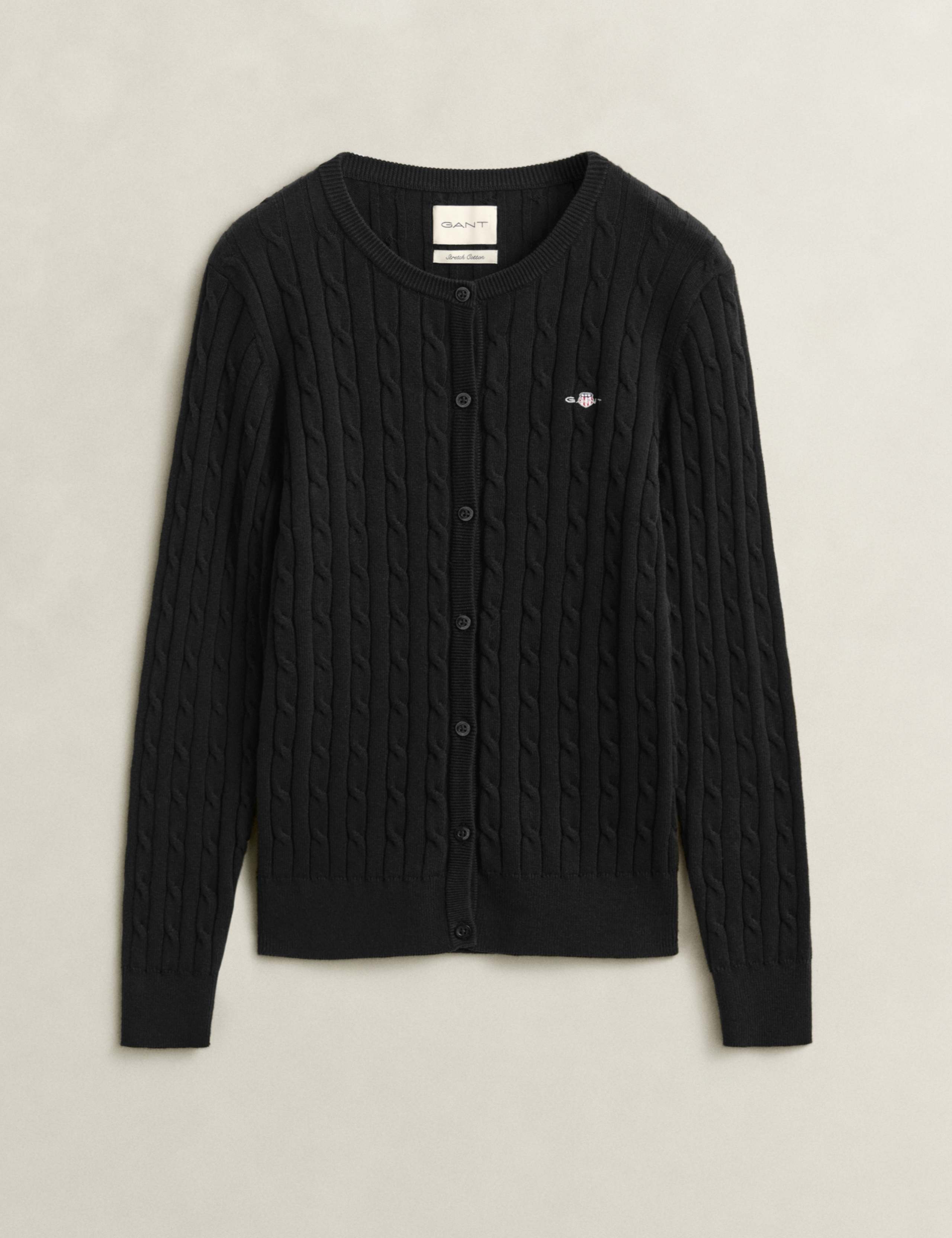 Cotton Rich Textured Cardigan