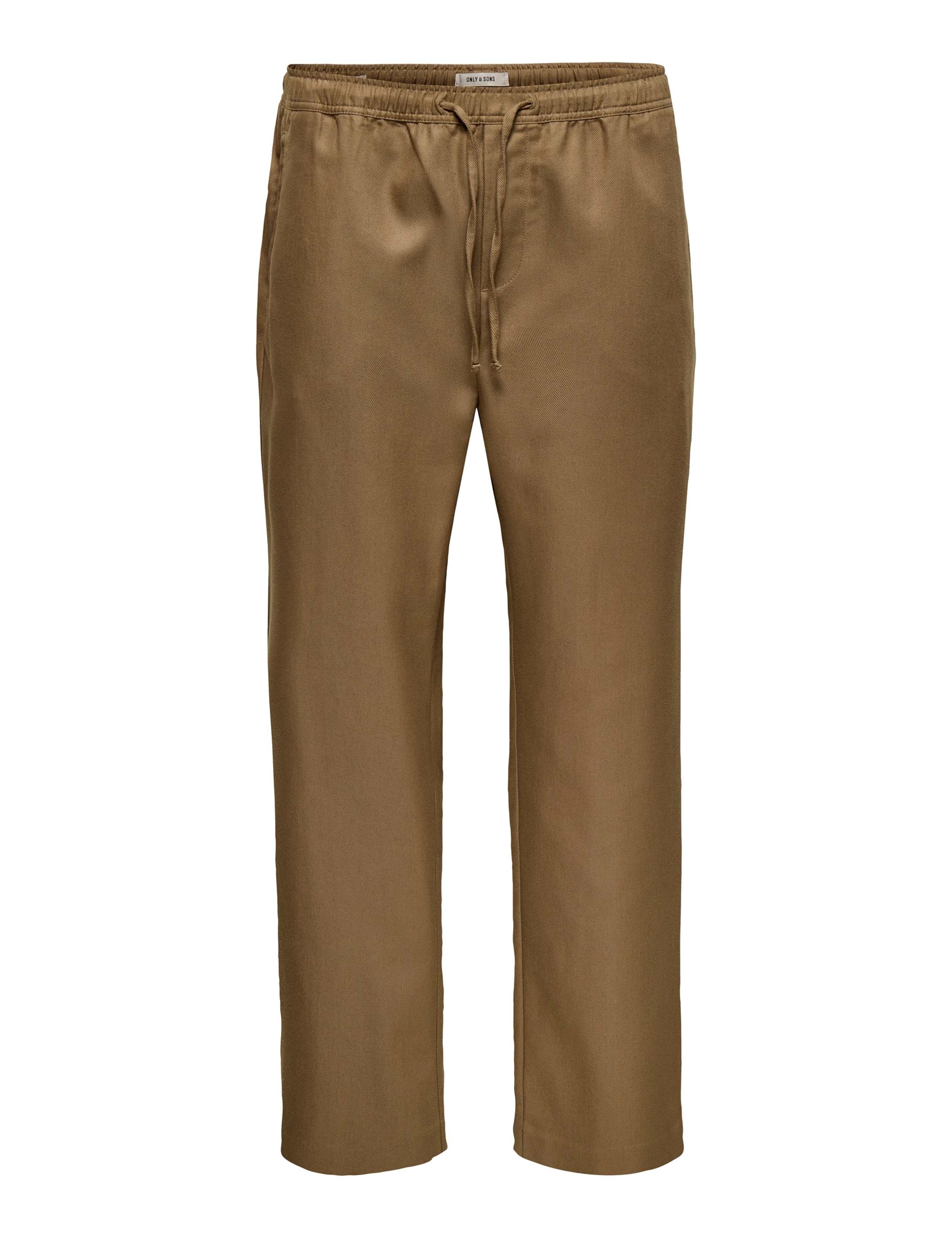 Loose Fit Twill Trousers