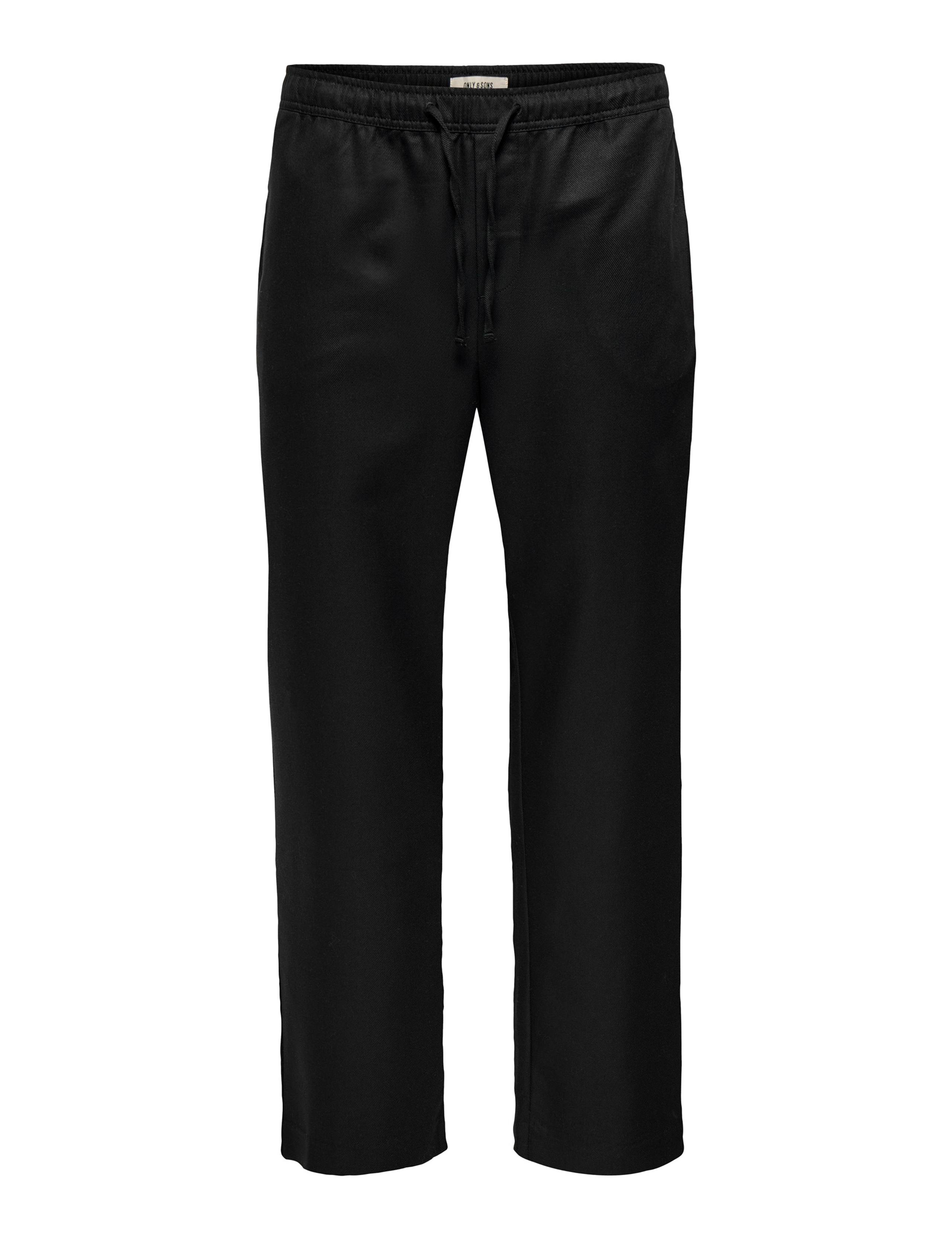 Loose Fit Twill Trousers