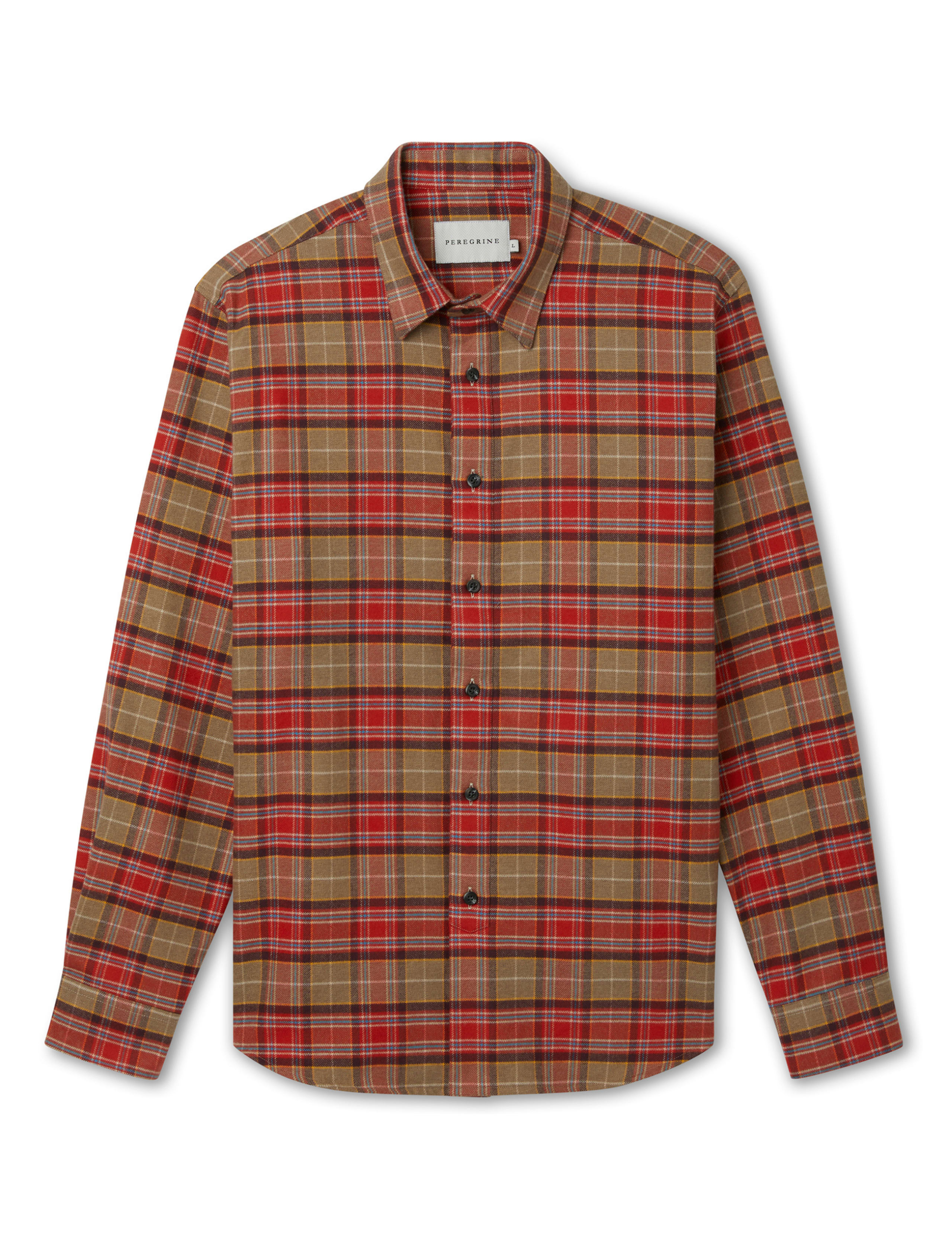 Pure Cotton Checked Flannel Shirt
