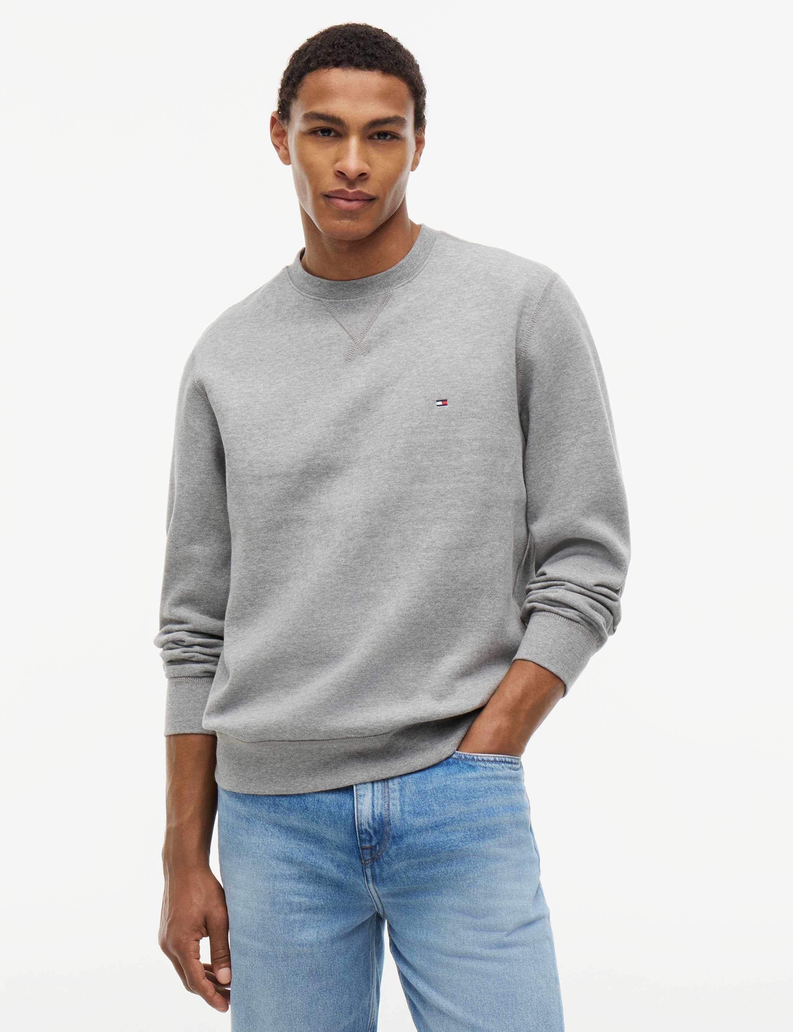 Cotton Rich Crew Neck Sweatshirt