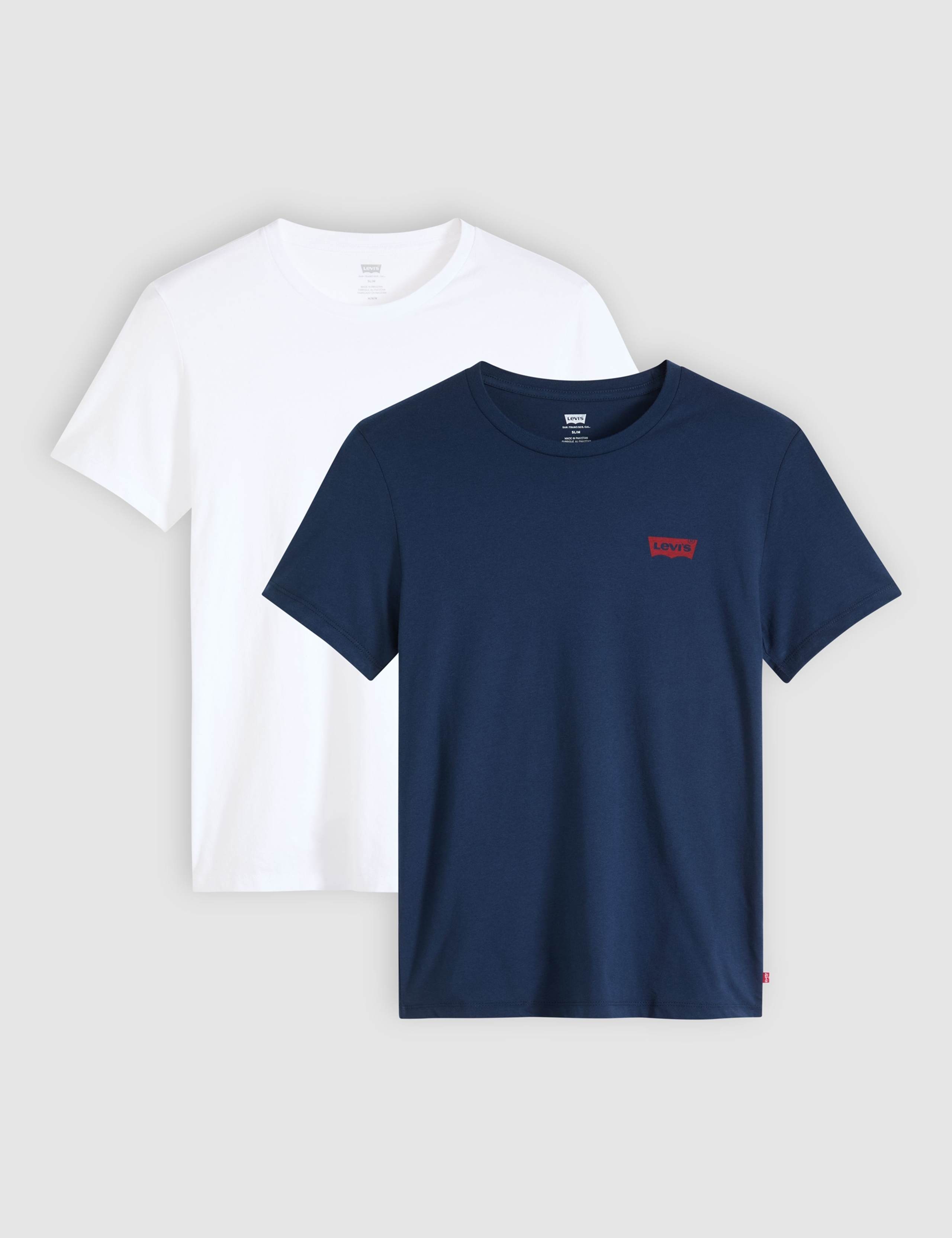 2 Pack Pure Cotton Logo T-Shirts