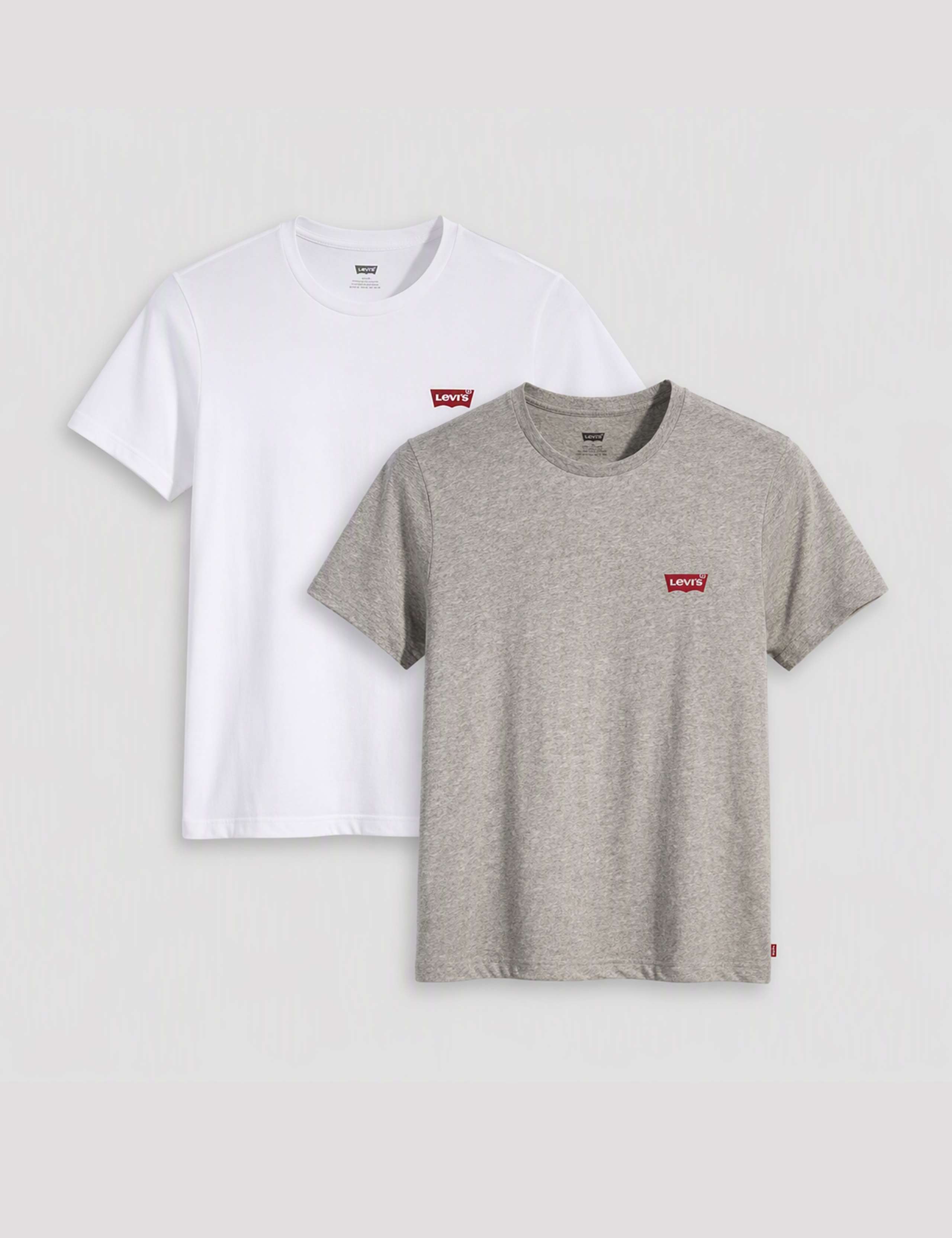 2 Pack Pure Cotton Logo T-Shirts