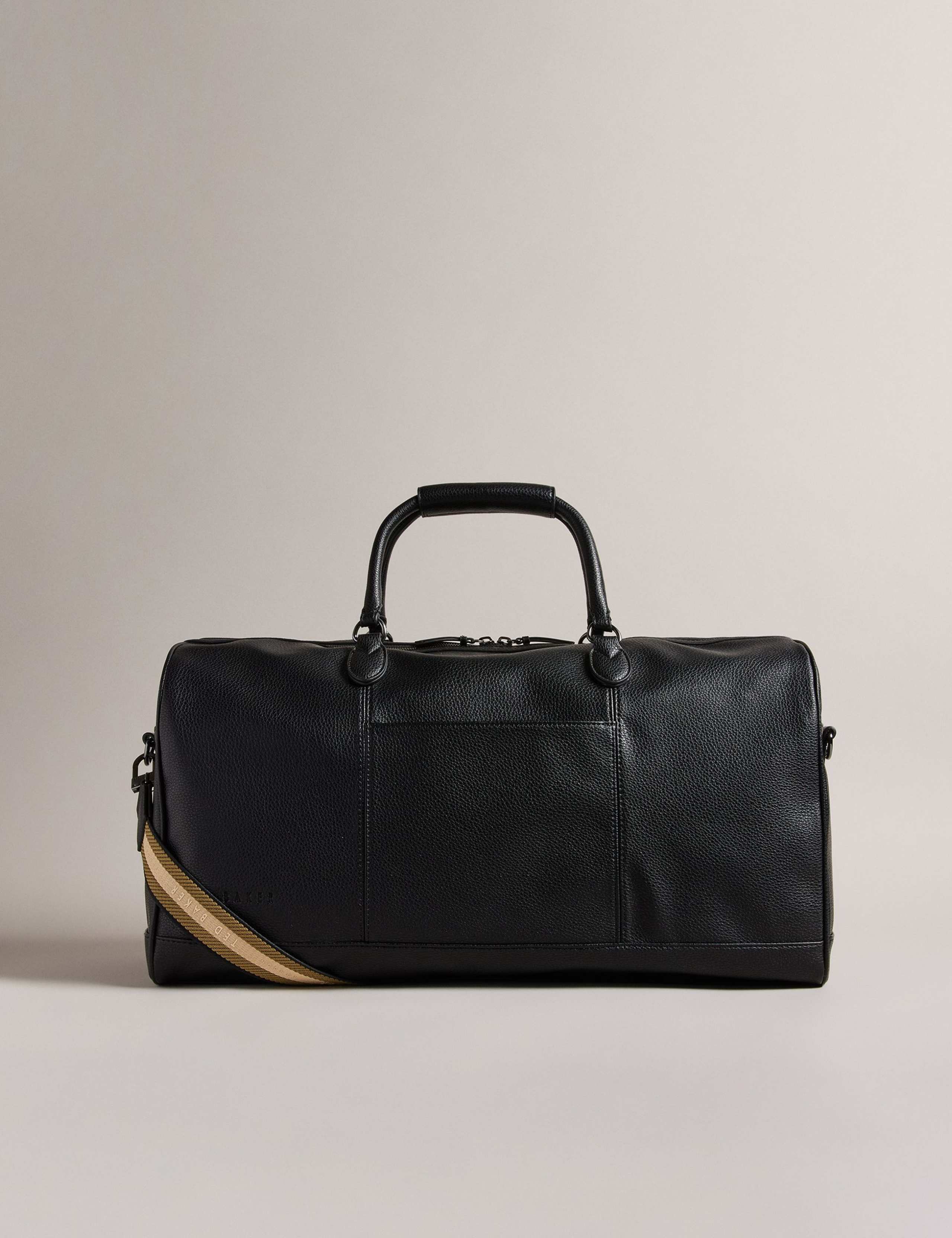 Faux Leather Weekend Bag