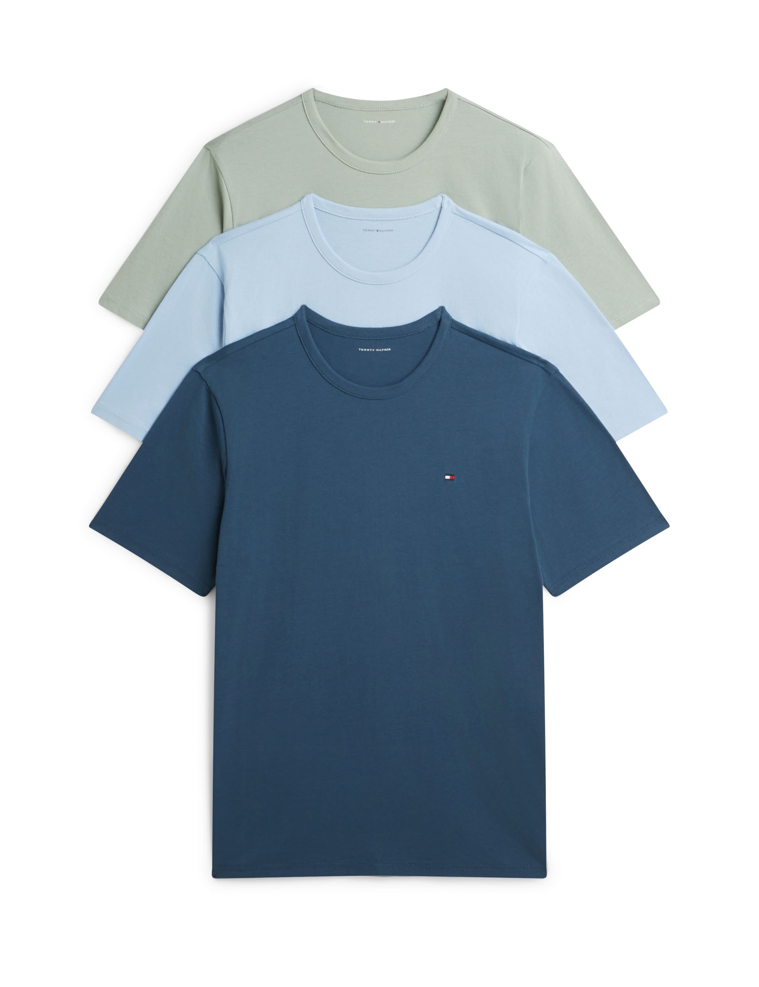 3 Pack Signature Pure Cotton T-Shirts