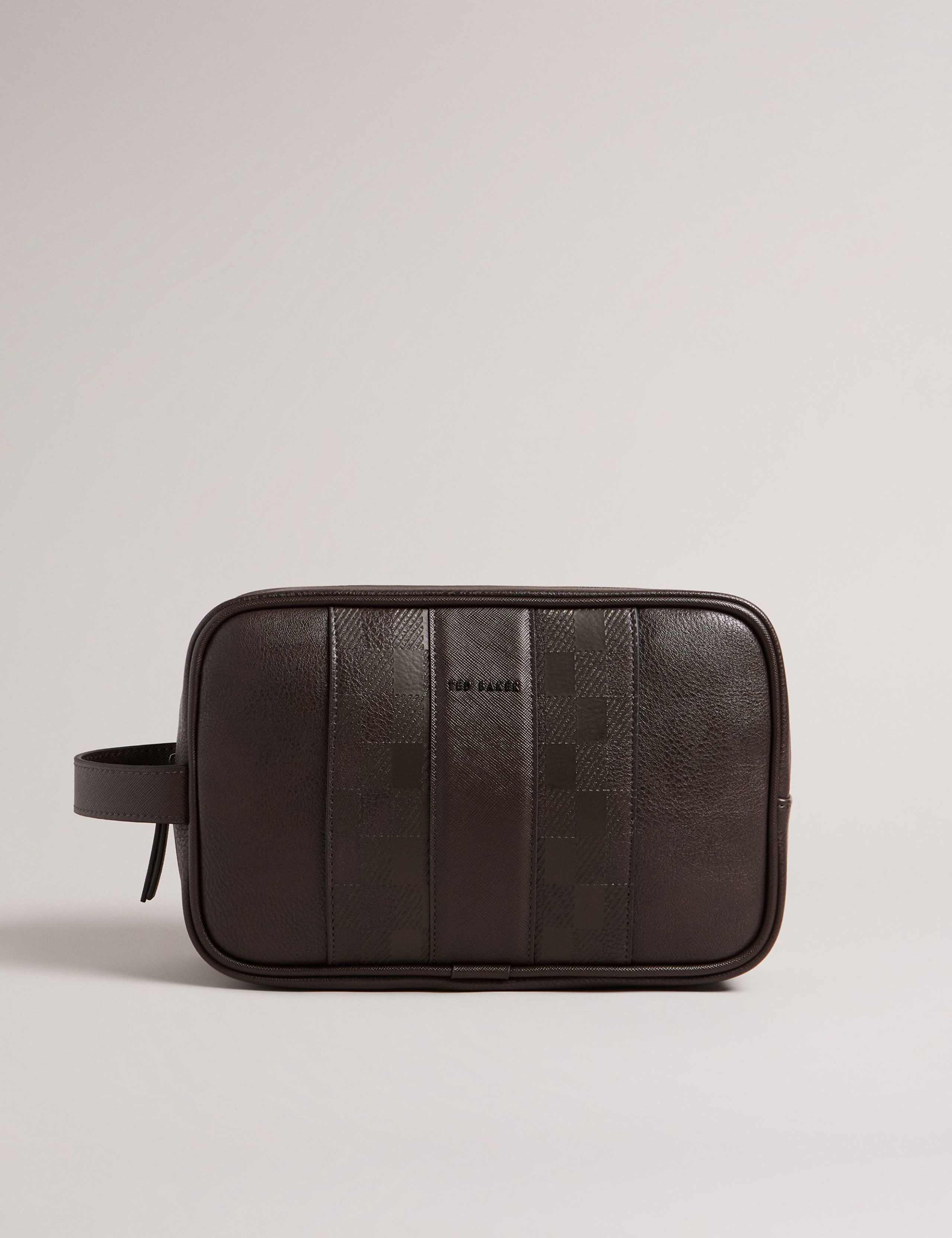 Checked Pebble Grain Washbag