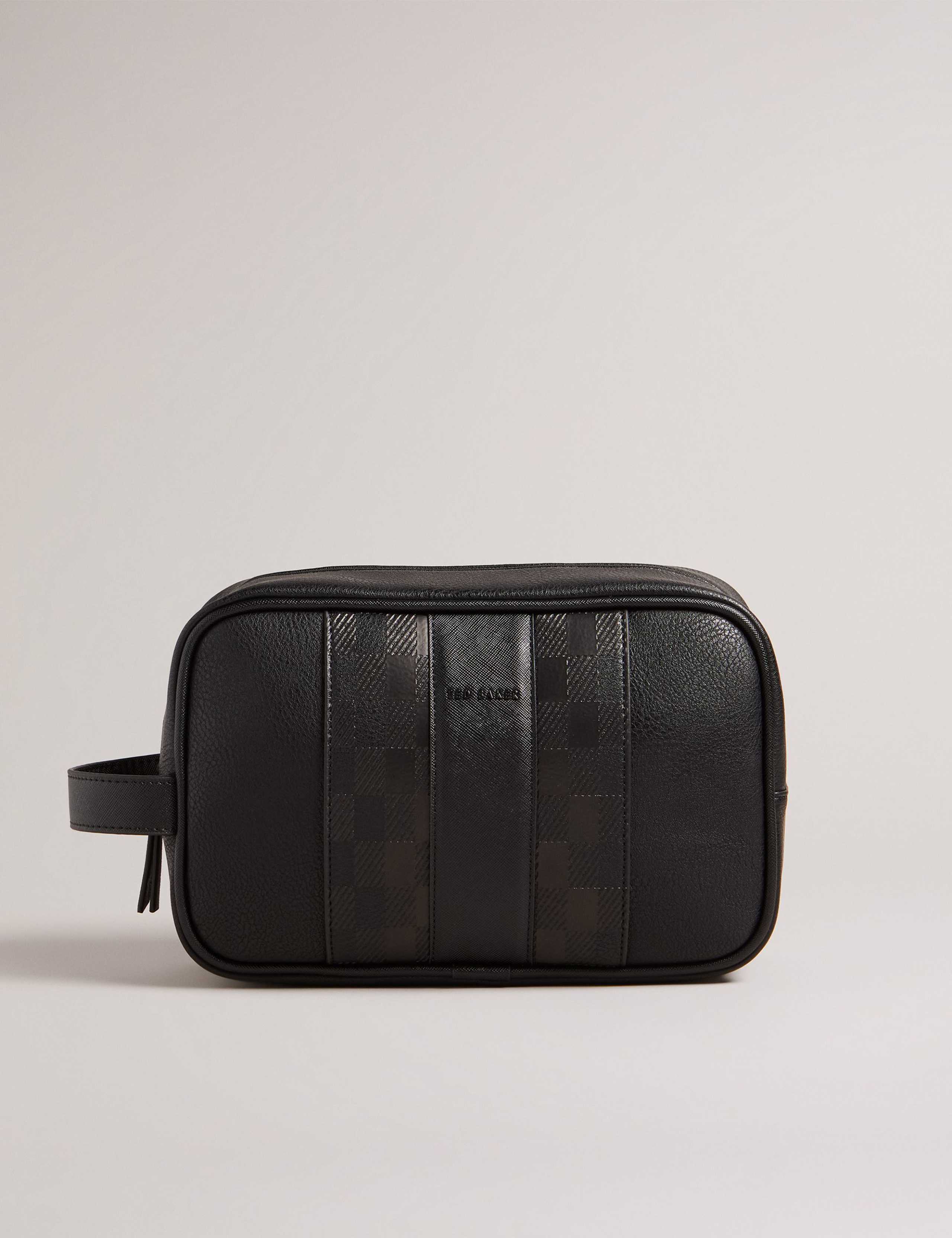 Checked Washbag